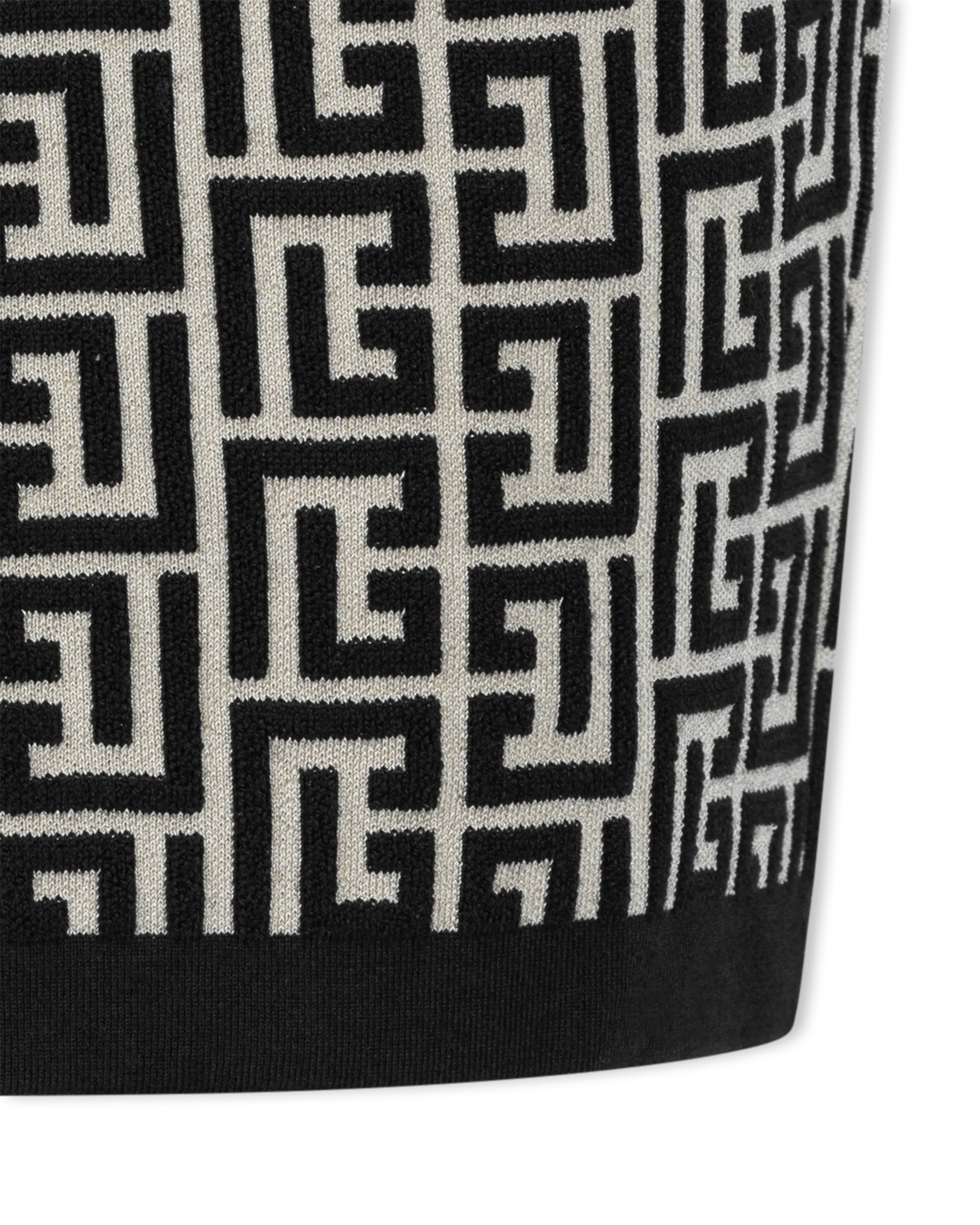 Monogram Knit Mini Dress