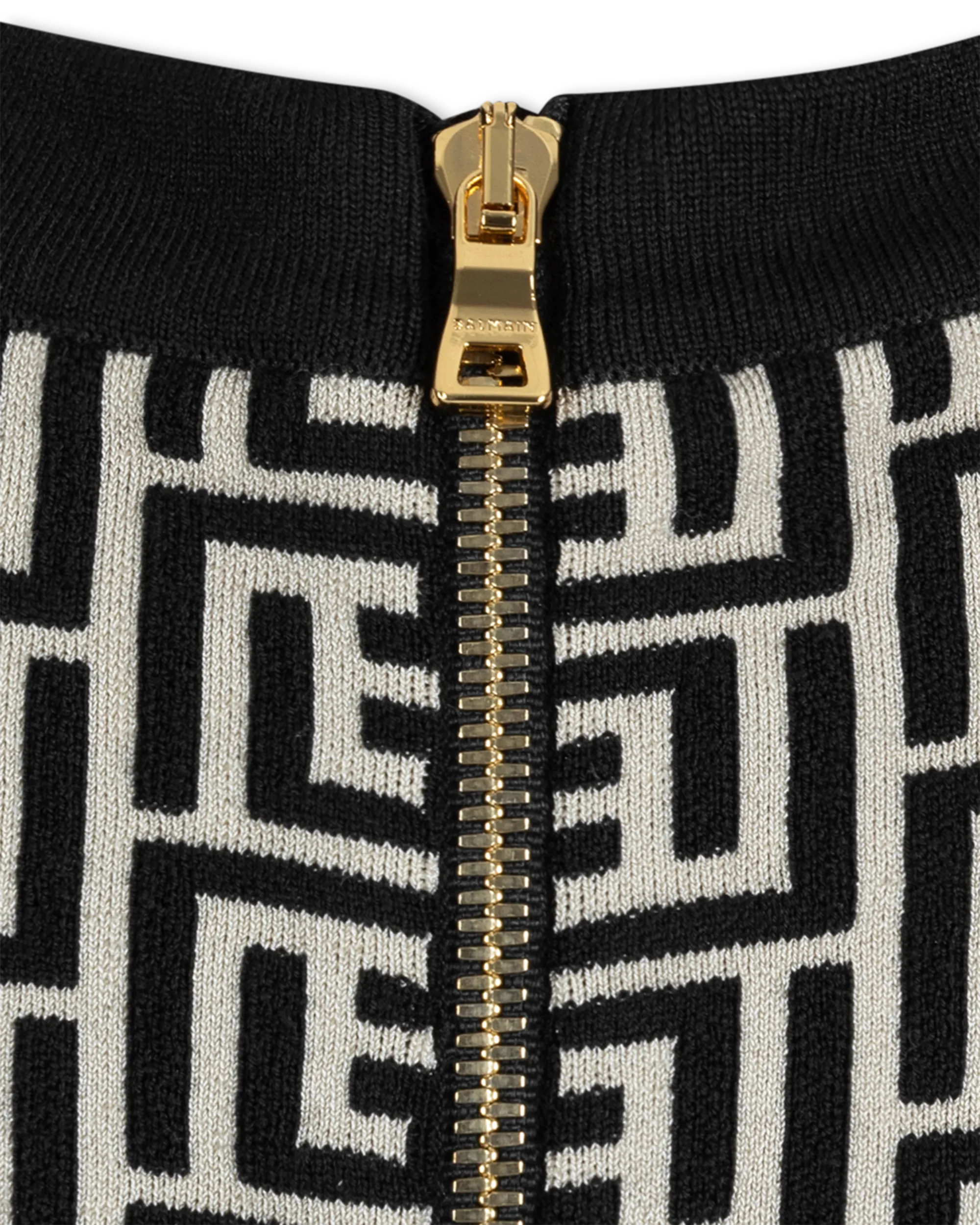 Monogram Knit Mini Dress