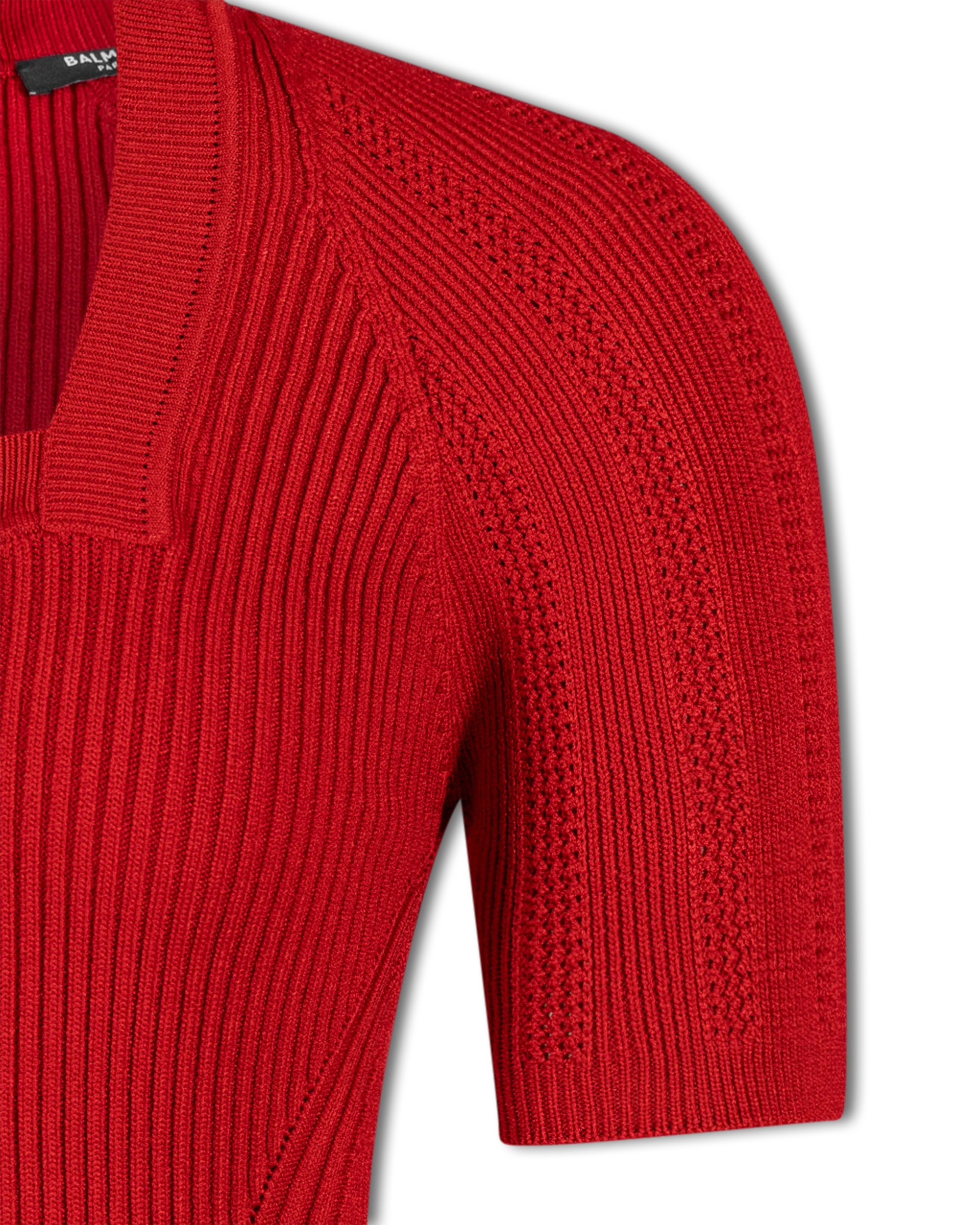 Short Sleeve Ribbed Knit Midi Dress