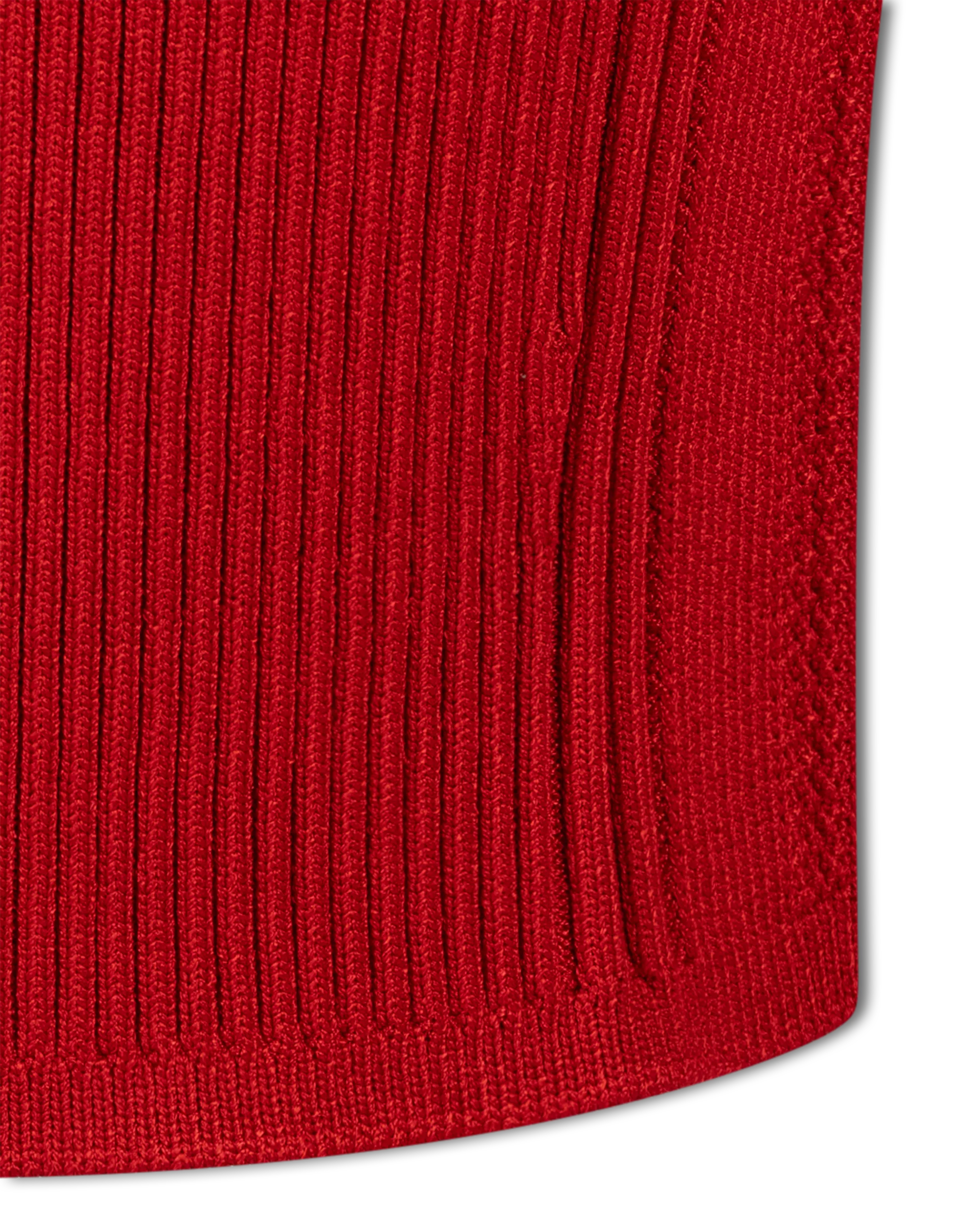 Short Sleeve Ribbed Knit Midi Dress