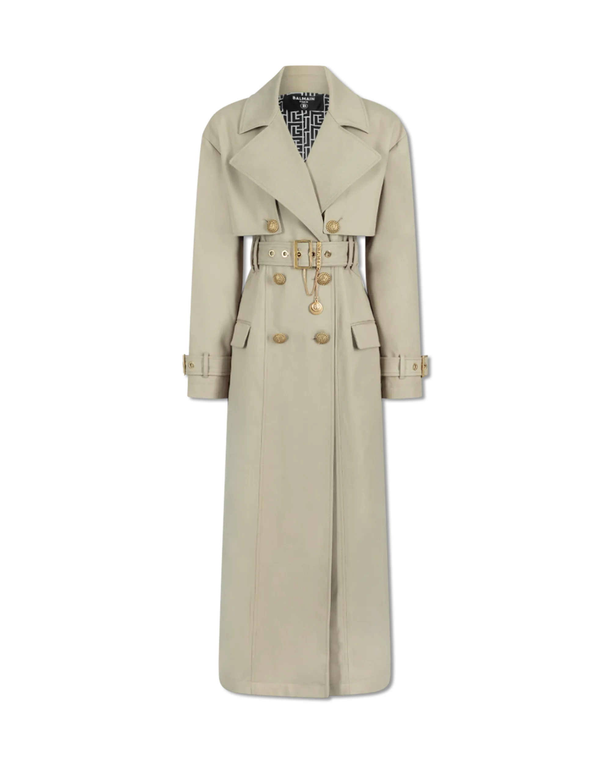 Gabardine Trench Coat