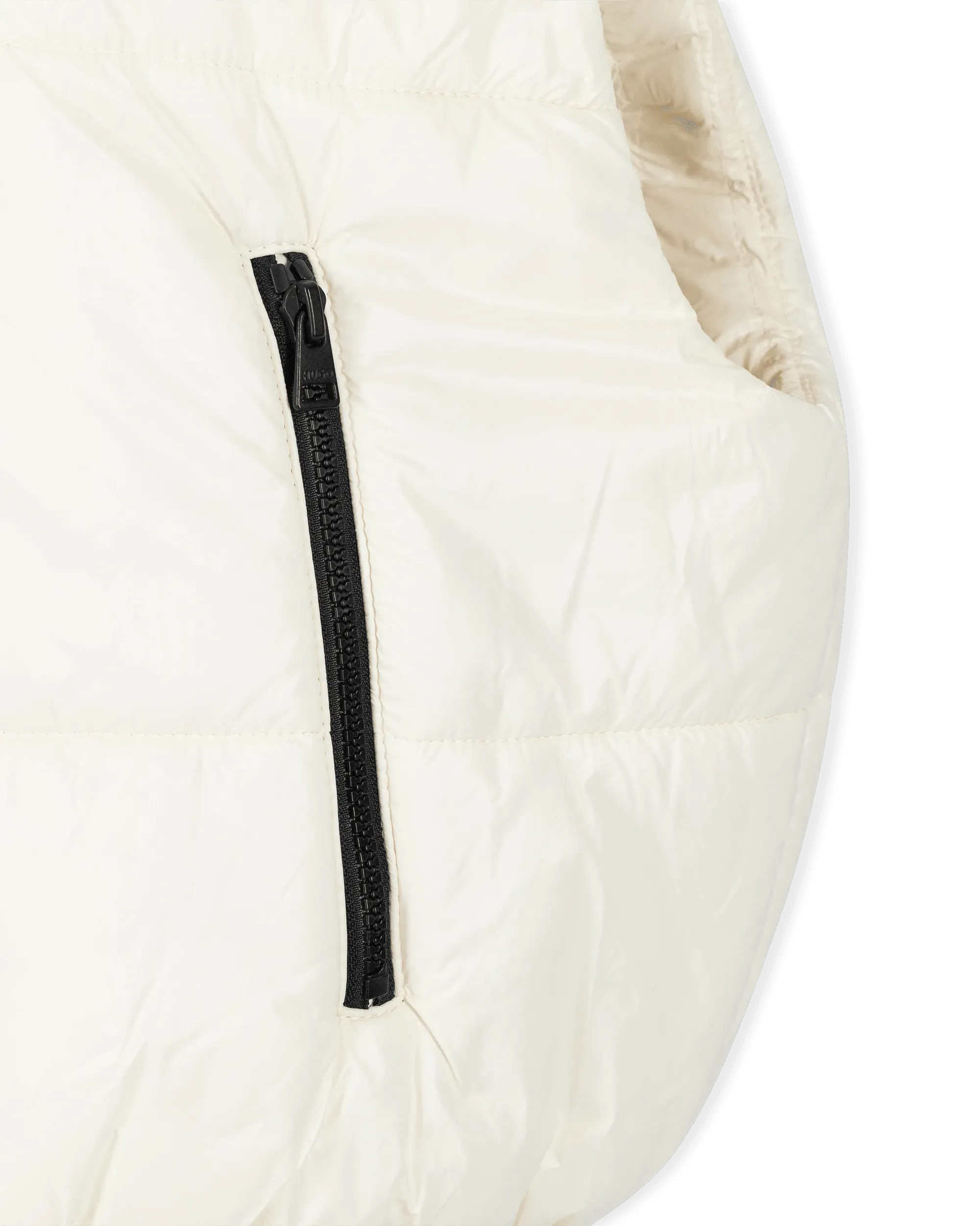 Felere Panel Quilted Puffer Vest - DIHSAN