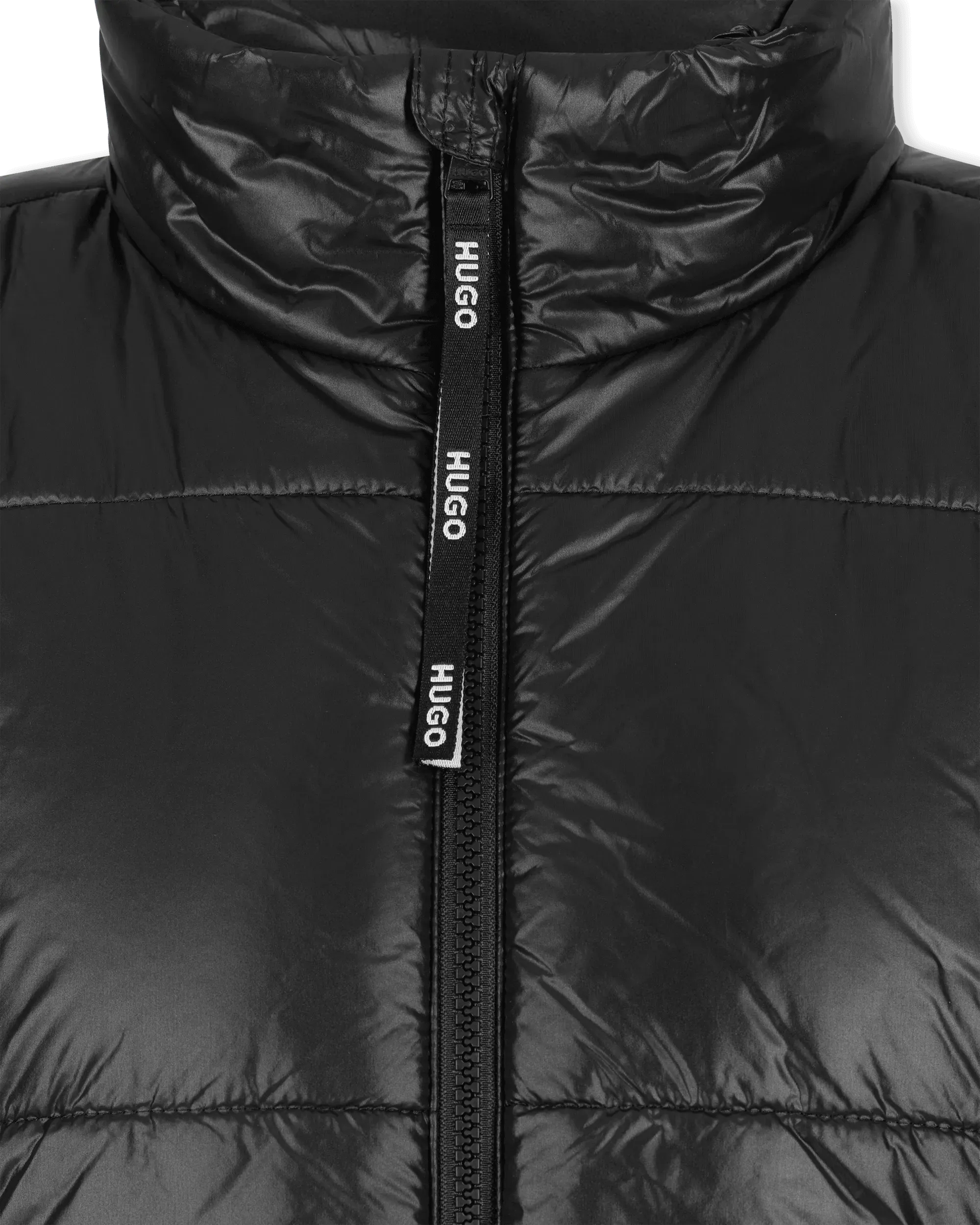 Felere Panel Quilted Puffer Vest - DIHSAN