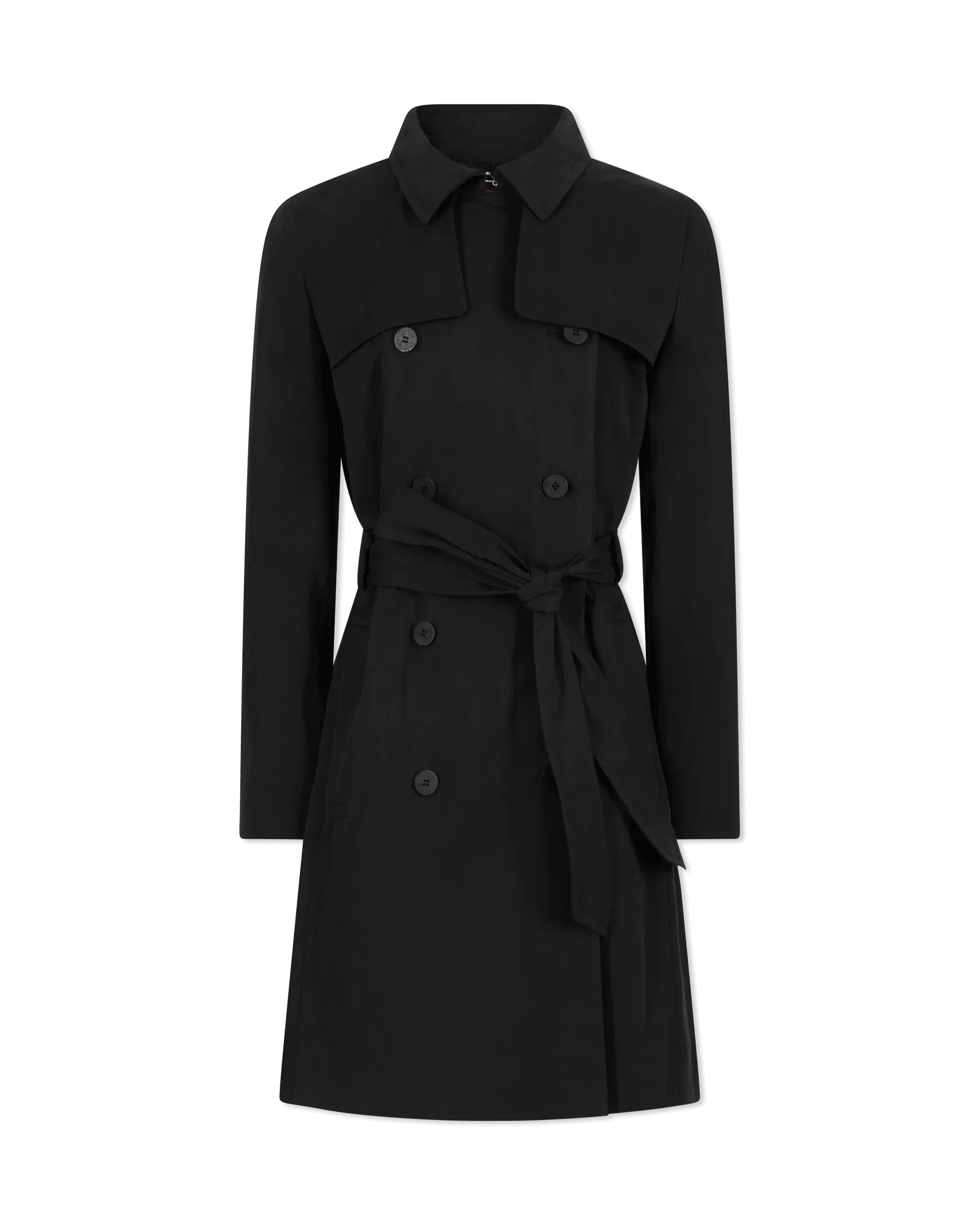 Makaras Belted Trench Coat - DIHSAN