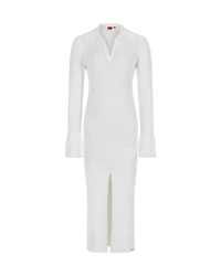 Sharren Knitted Polo Dress - DIHSAN