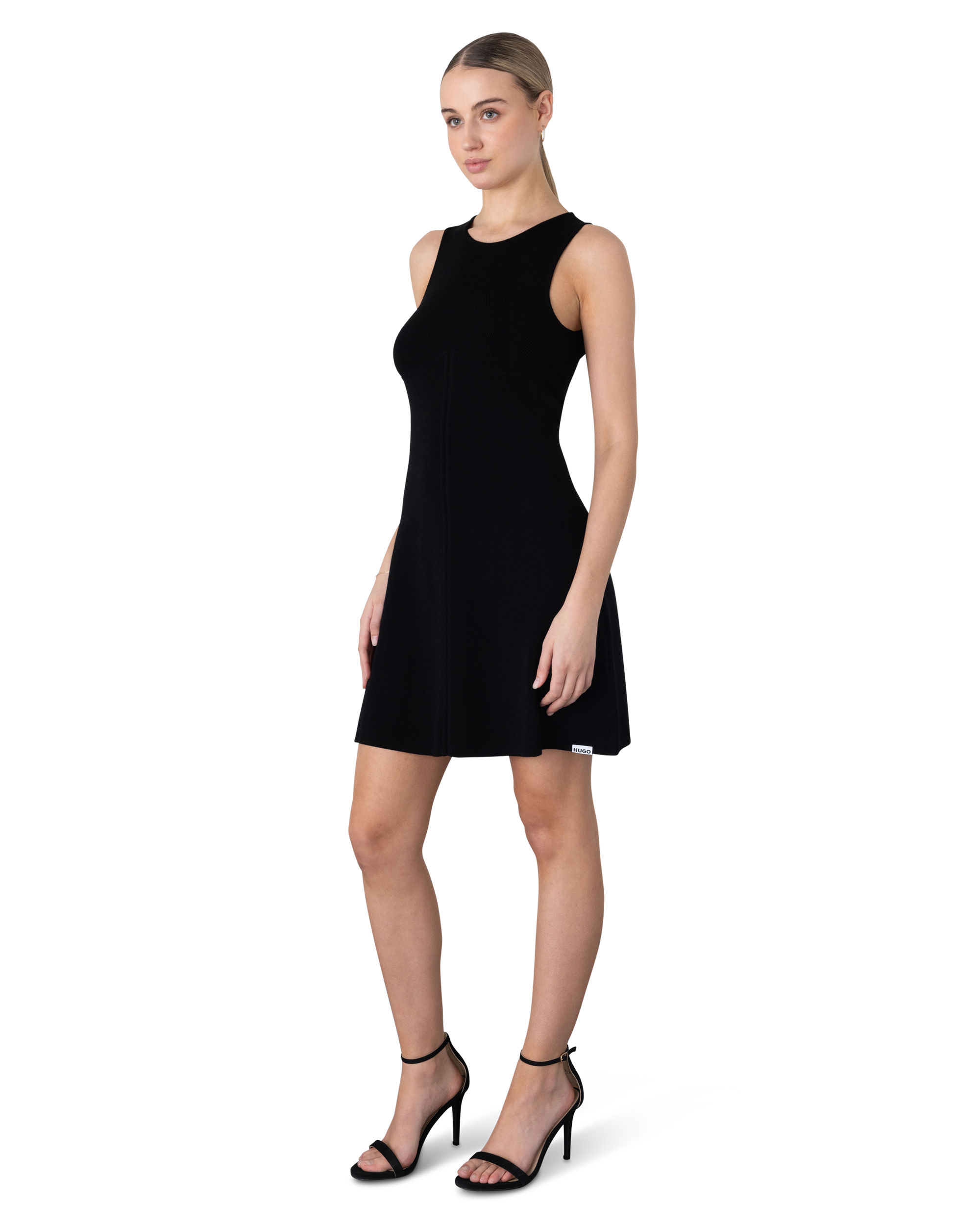 Sriangla Fit-And-Flare Sleeveless Dress