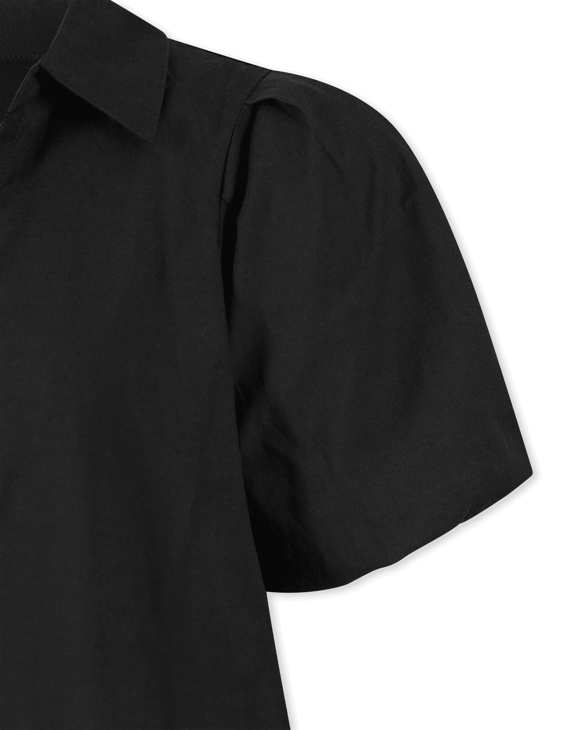 Puff Sleeve Havana Mini Dress - DIHSAN