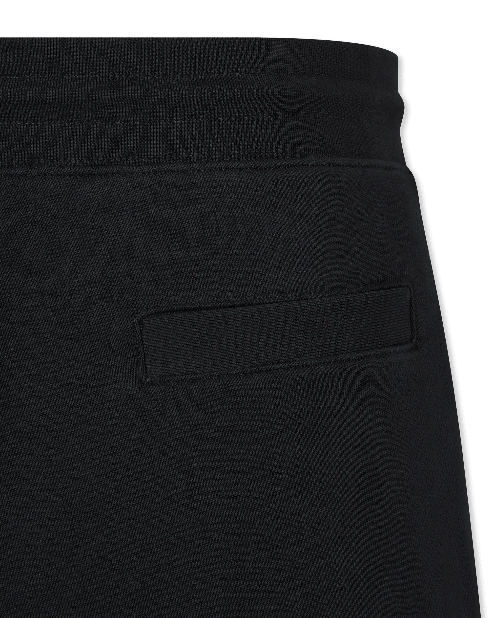 Black Cotton Dapalmi Sweat Shorts by HUGO - Red | DIHSAN