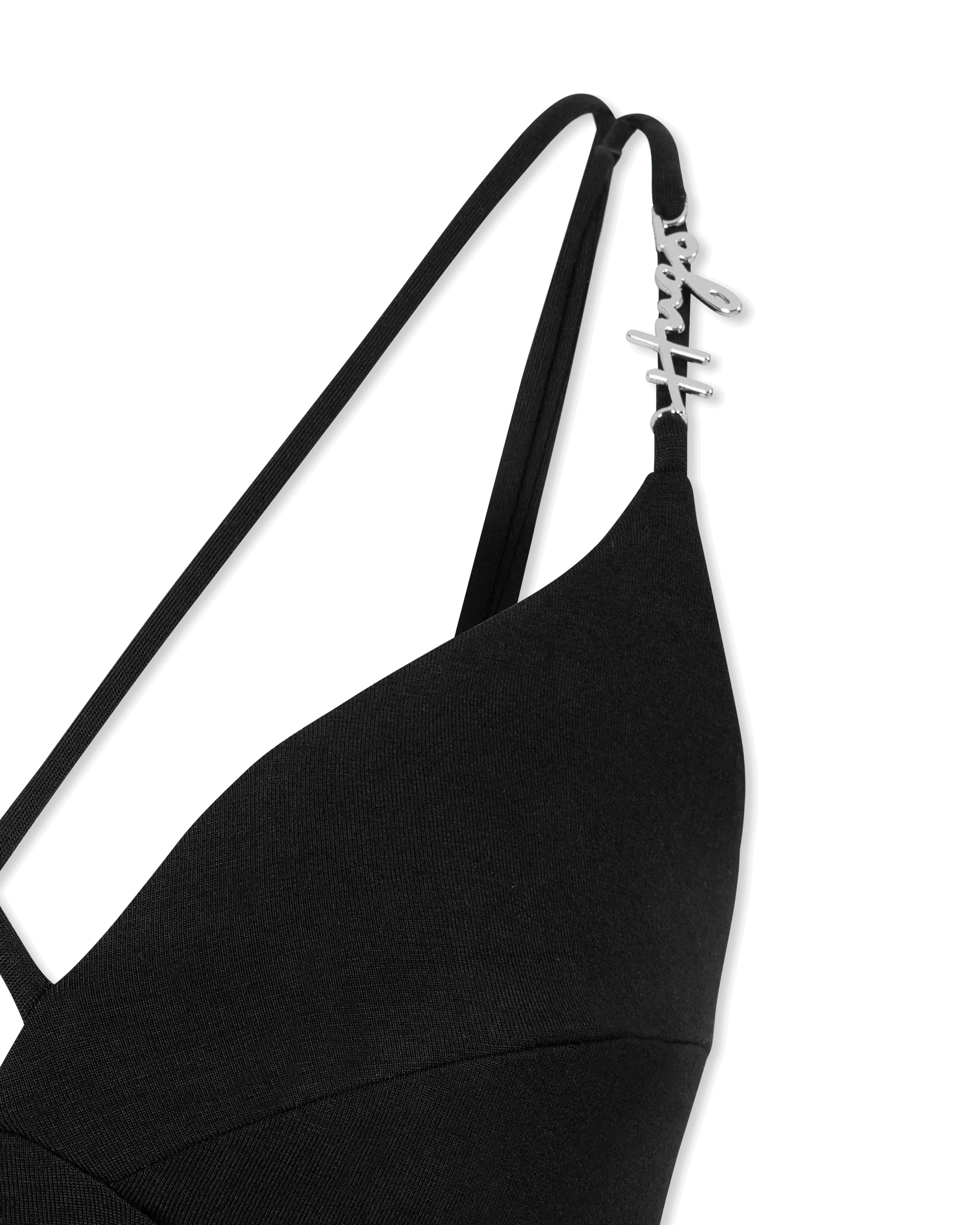 Nandrea Cross-Strap Jersey Dress - DIHSAN