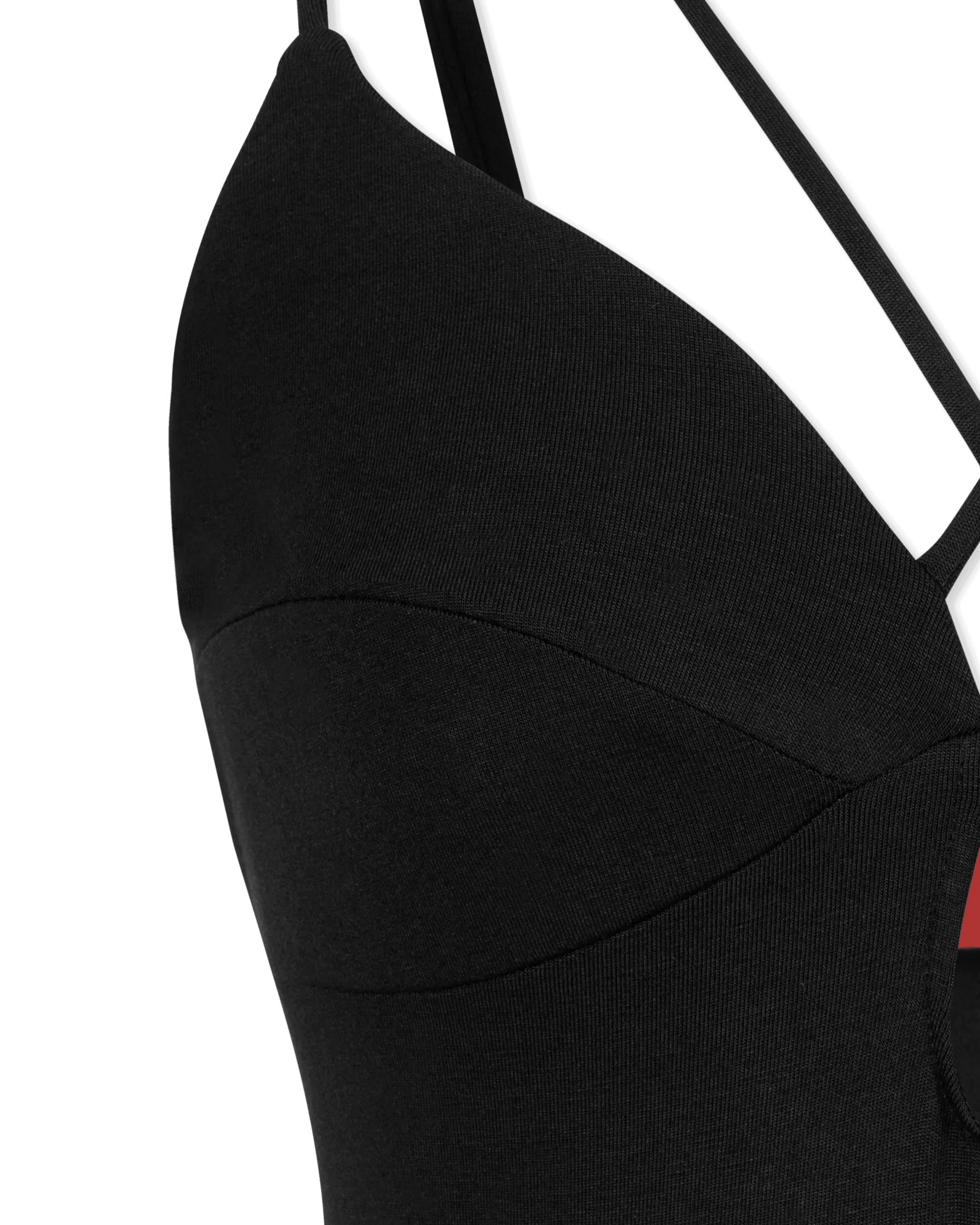 Nandrea Cross-Strap Jersey Dress - DIHSAN