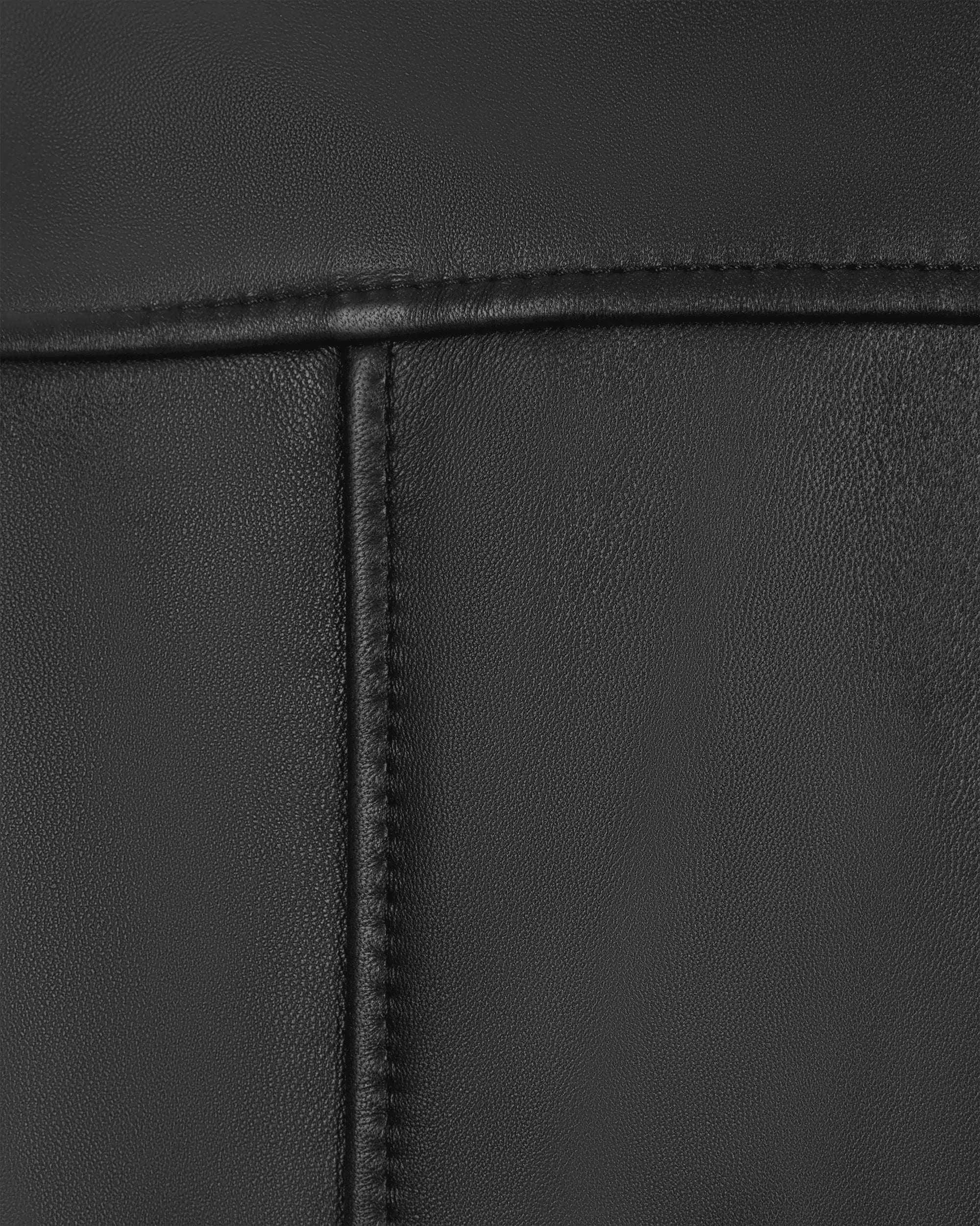 Lujana Leather Biker Jacket - DIHSAN