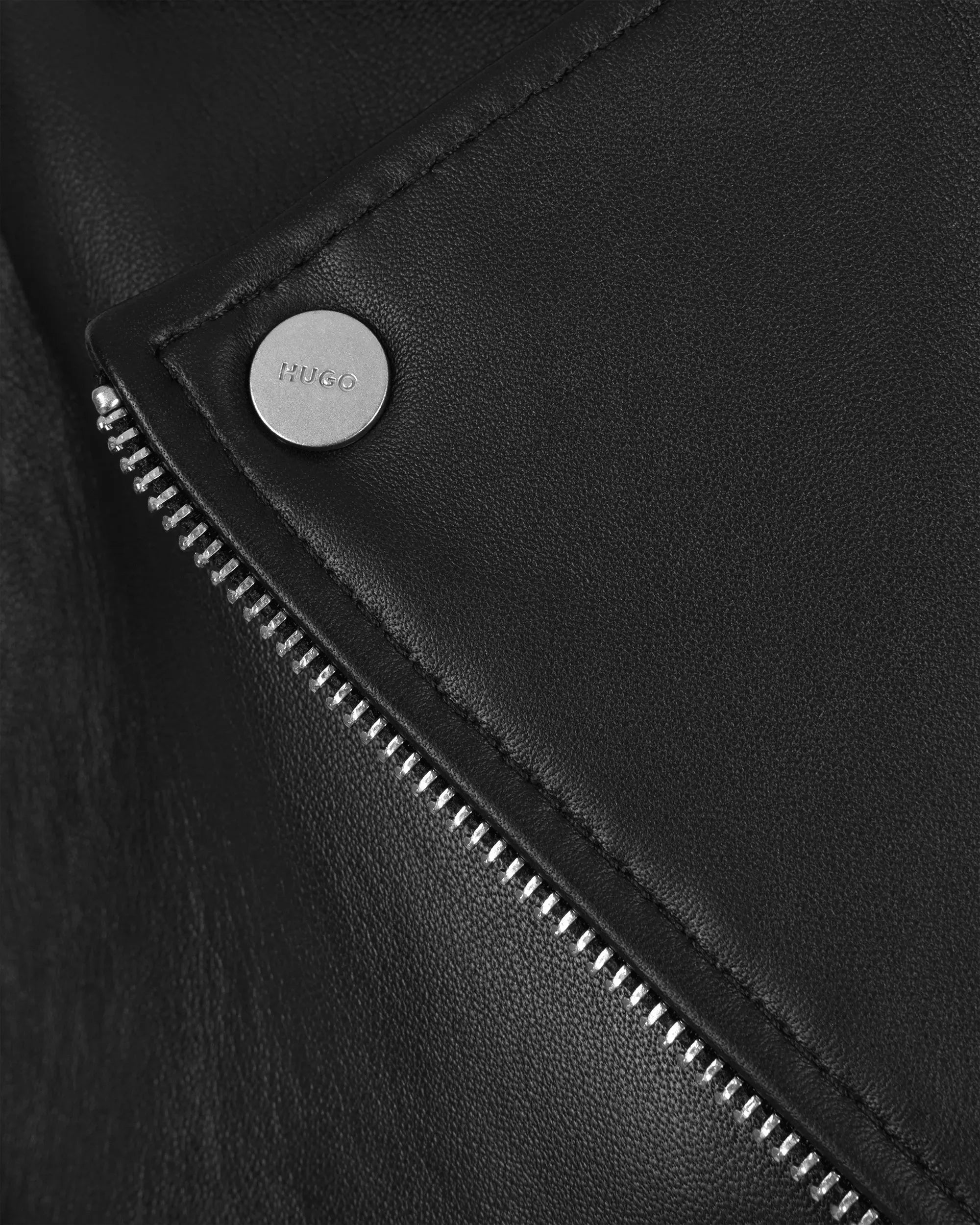 Lujana Leather Biker Jacket - DIHSAN