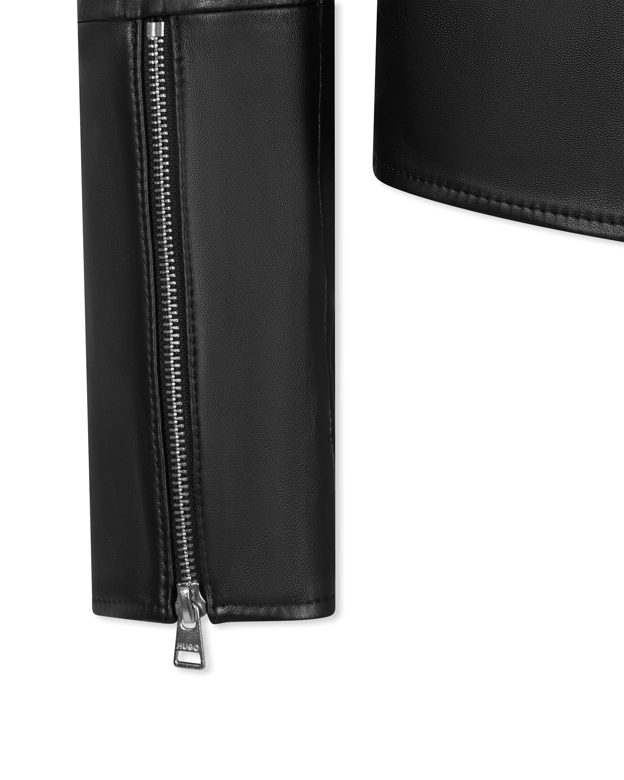 Lujana Leather Biker Jacket - DIHSAN