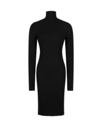 Merino Rib Dress - DIHSAN