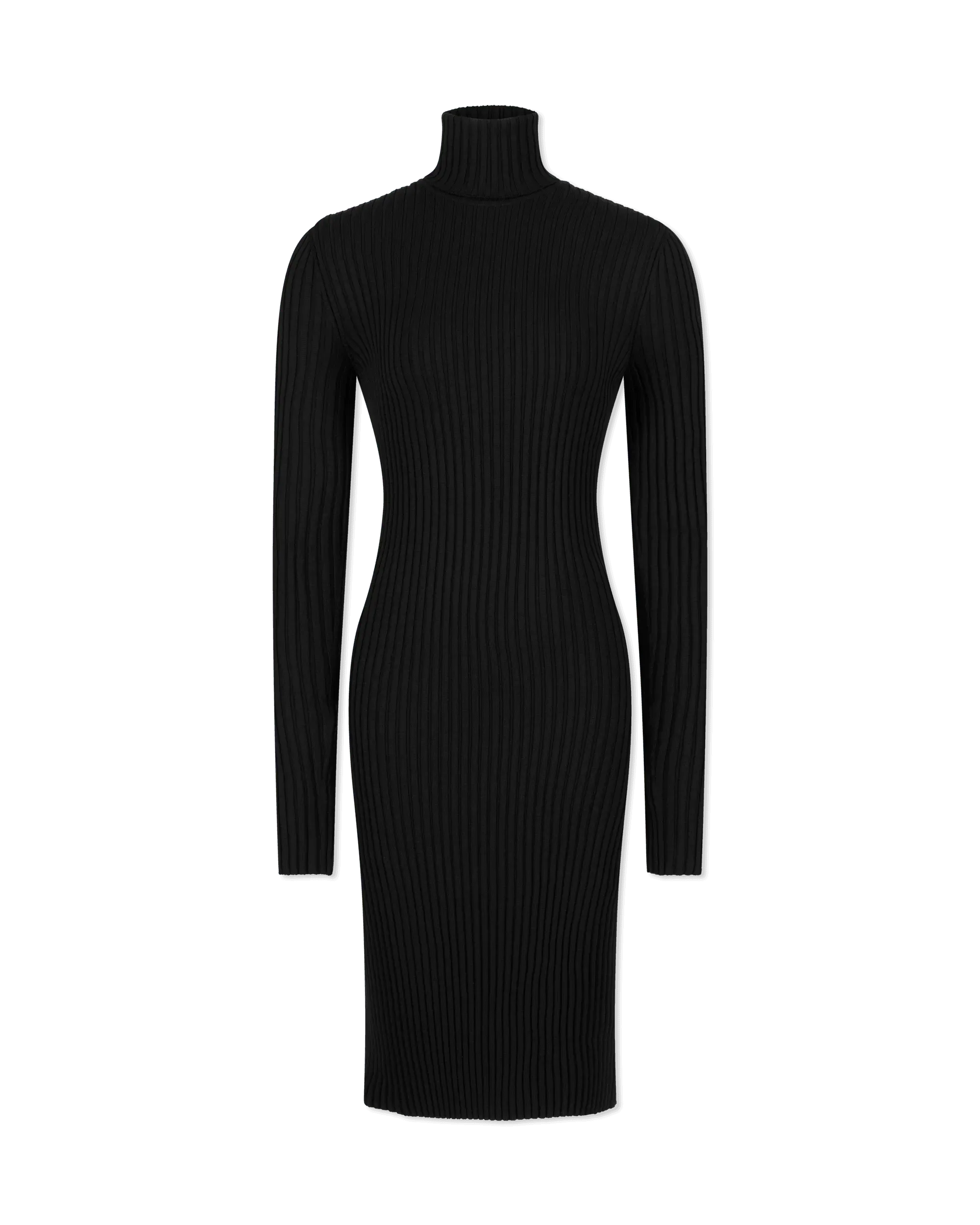 Merino Rib Dress - DIHSAN