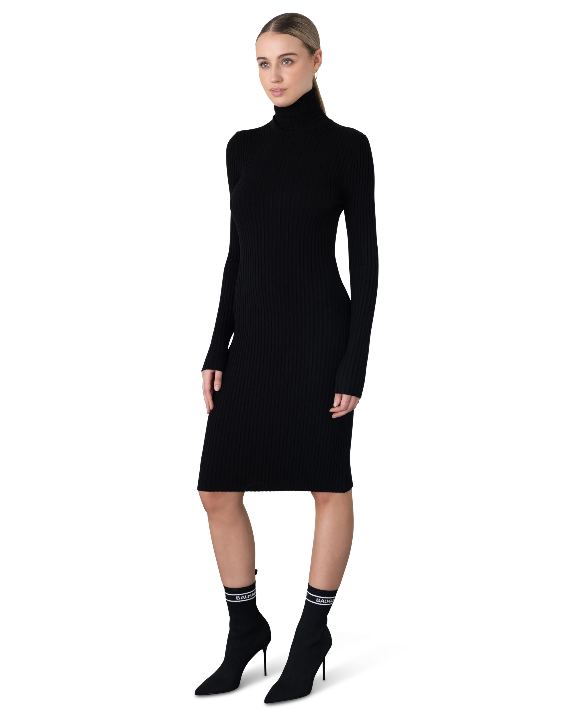 Merino Rib Dress