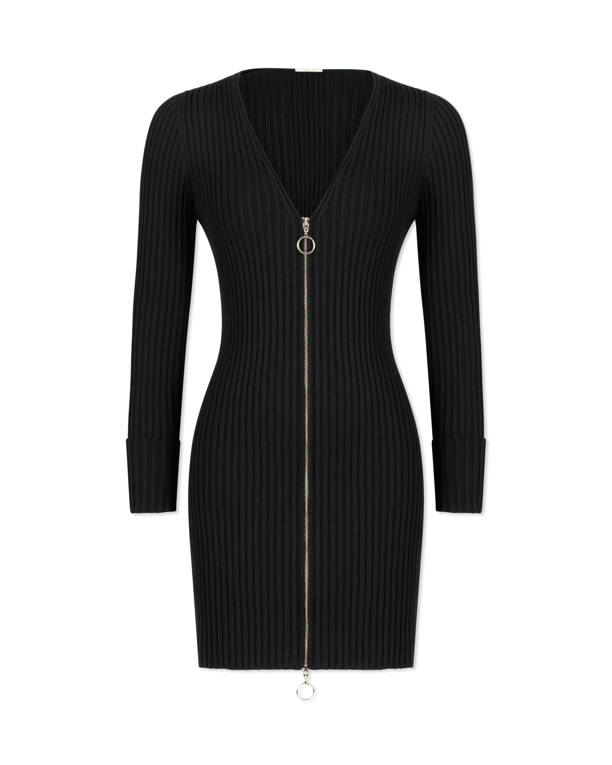 Merino Rib Cardigan Dress - DIHSAN