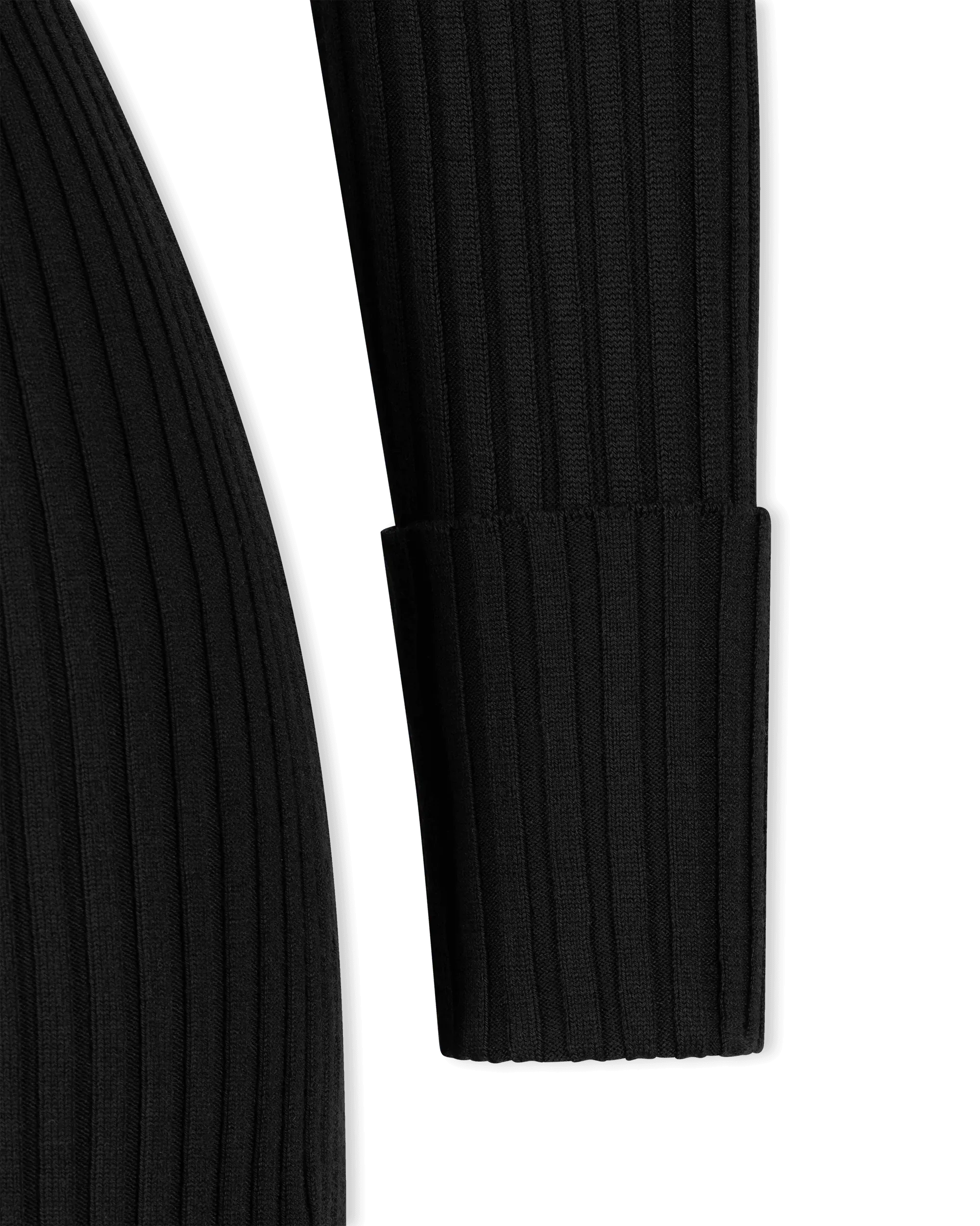 Merino Rib Cardigan Dress - DIHSAN