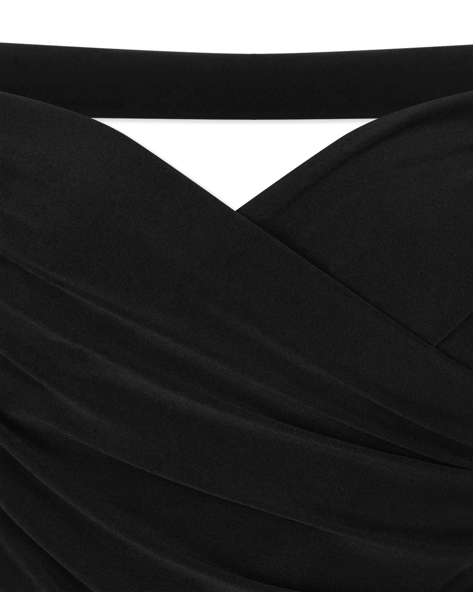 Cayla Side Drape Gown - DIHSAN