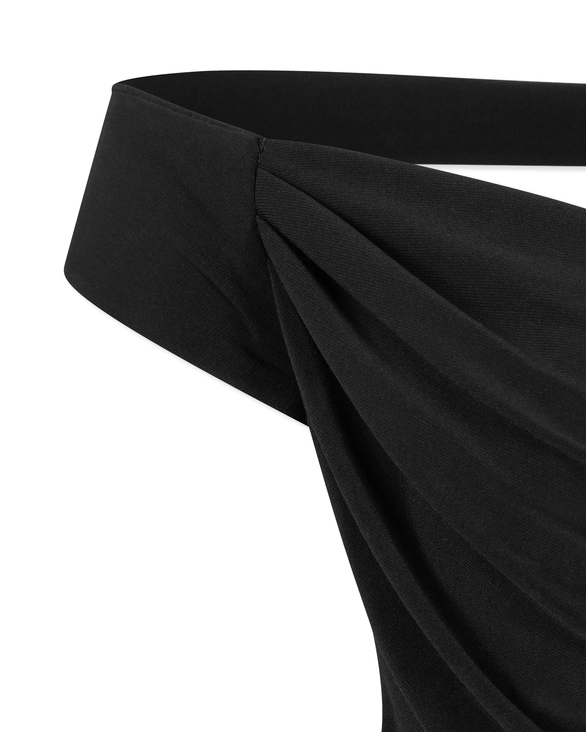 Cayla Side Drape Gown - DIHSAN