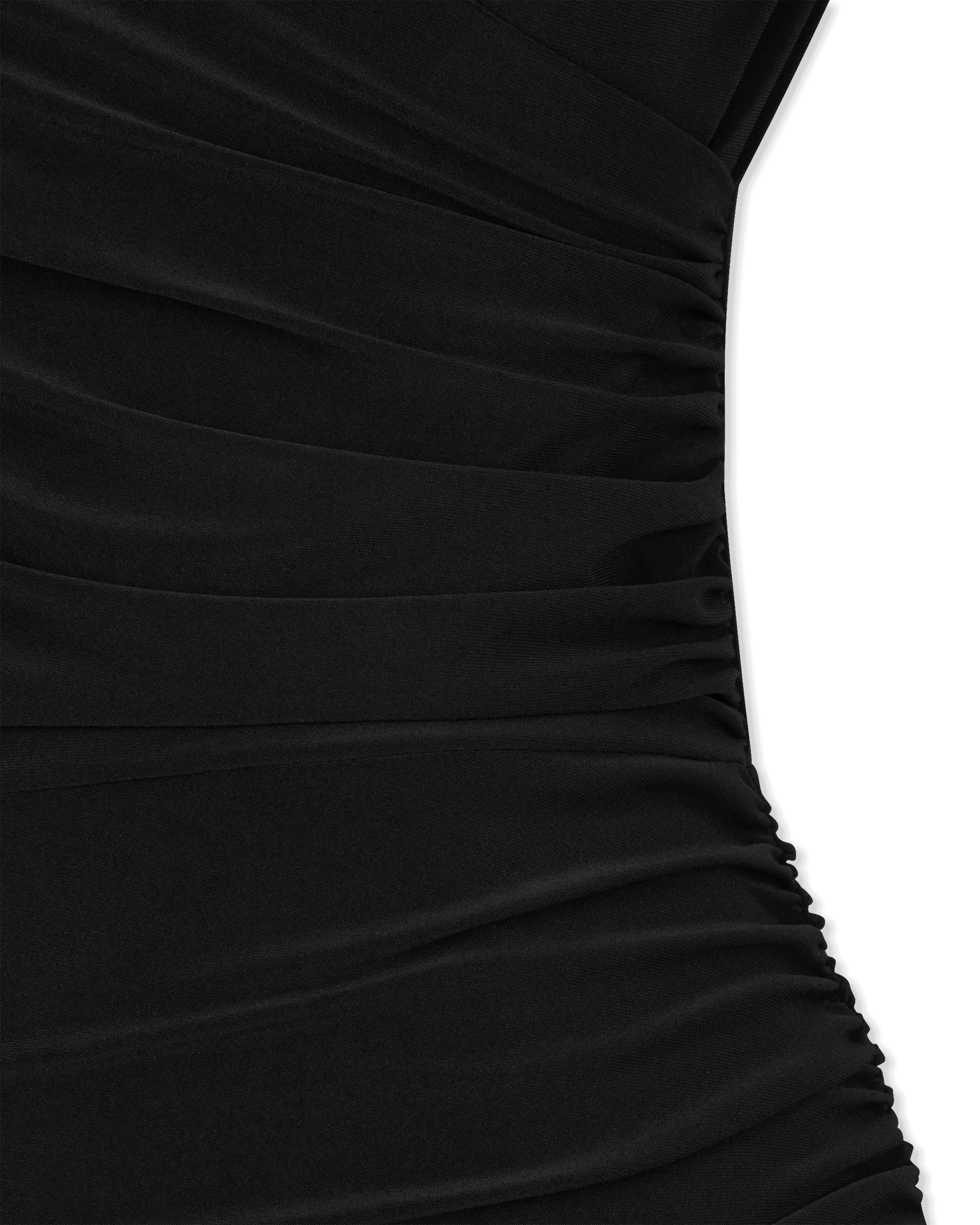 Cayla Side Drape Gown - DIHSAN