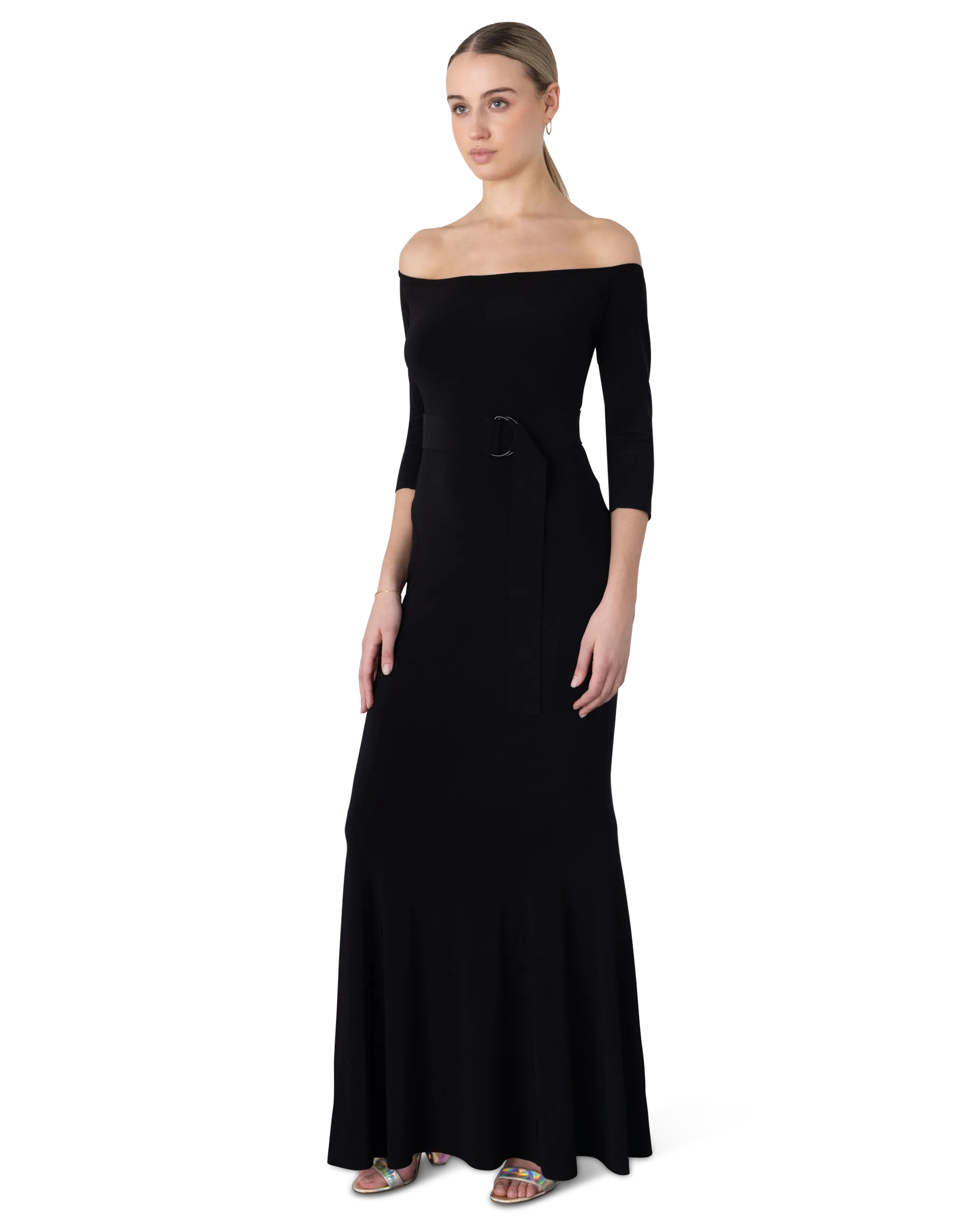 Norma Kamali Off The Shoulder Dress