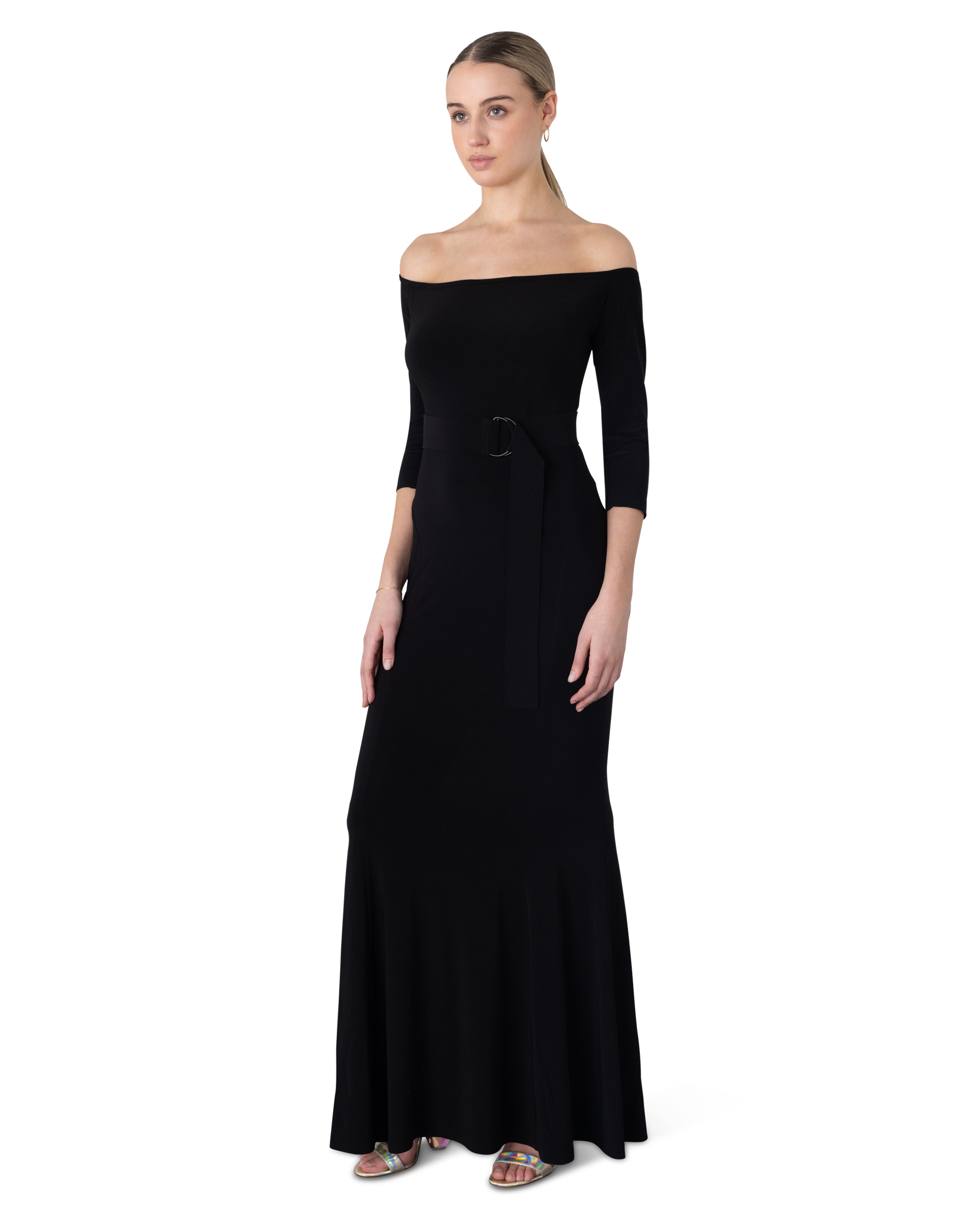 Norma Kamali Off The Shoulder Dress