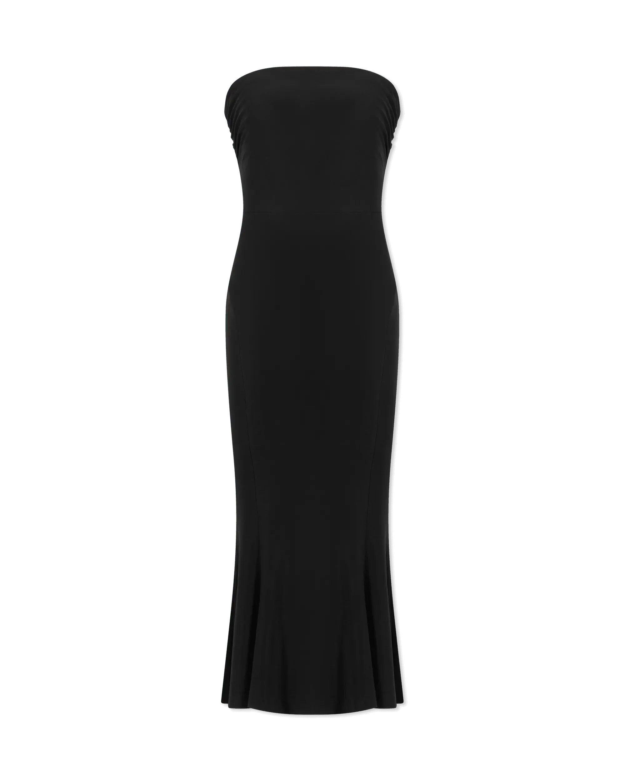 Strapless Fishtail Dress To Midcalf - DIHSAN