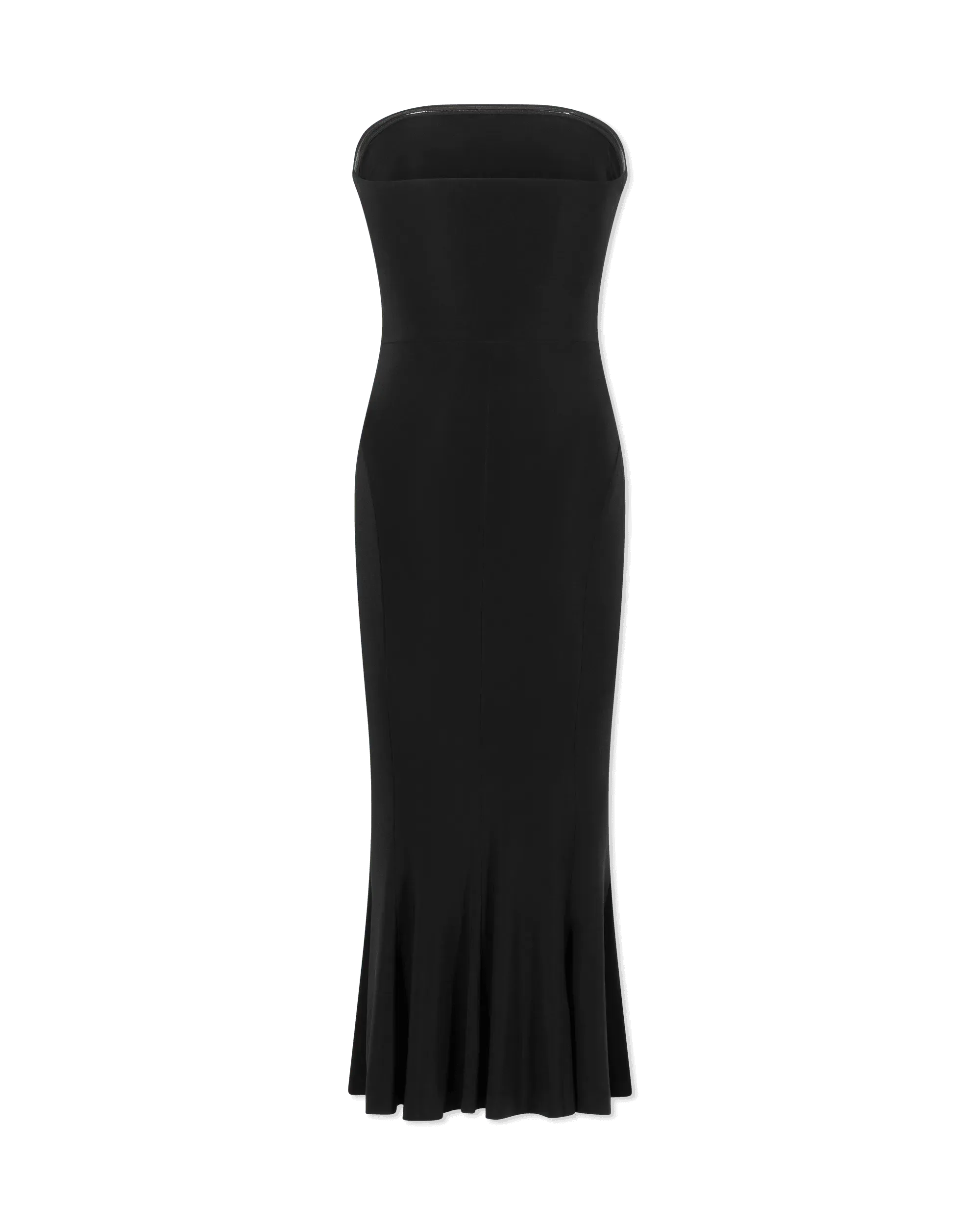 Strapless Fishtail Dress To Midcalf - DIHSAN