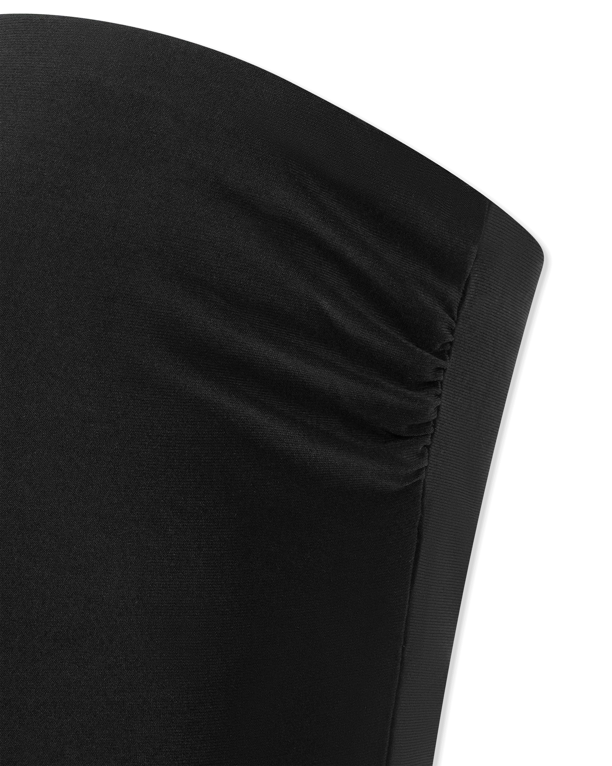 Strapless Fishtail Dress To Midcalf - DIHSAN