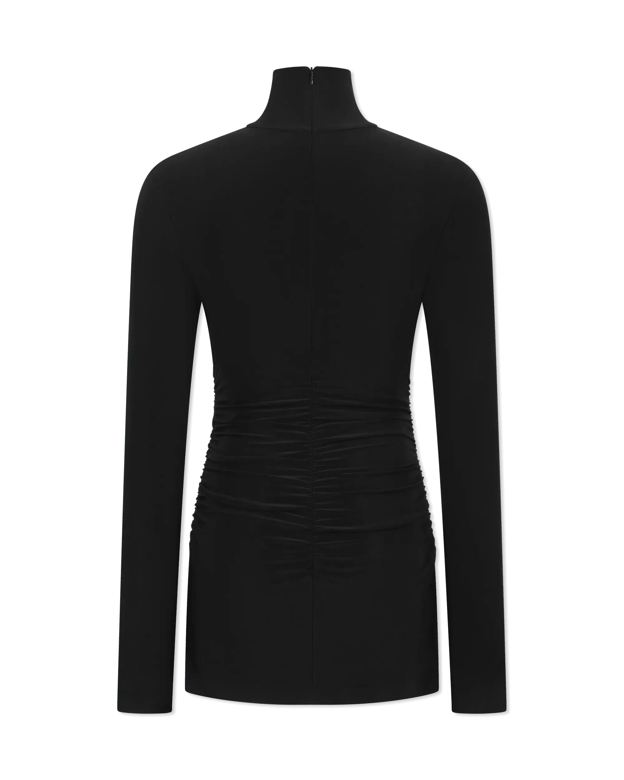 Long Sleeve Turtleneck Pickleball Dress - DIHSAN