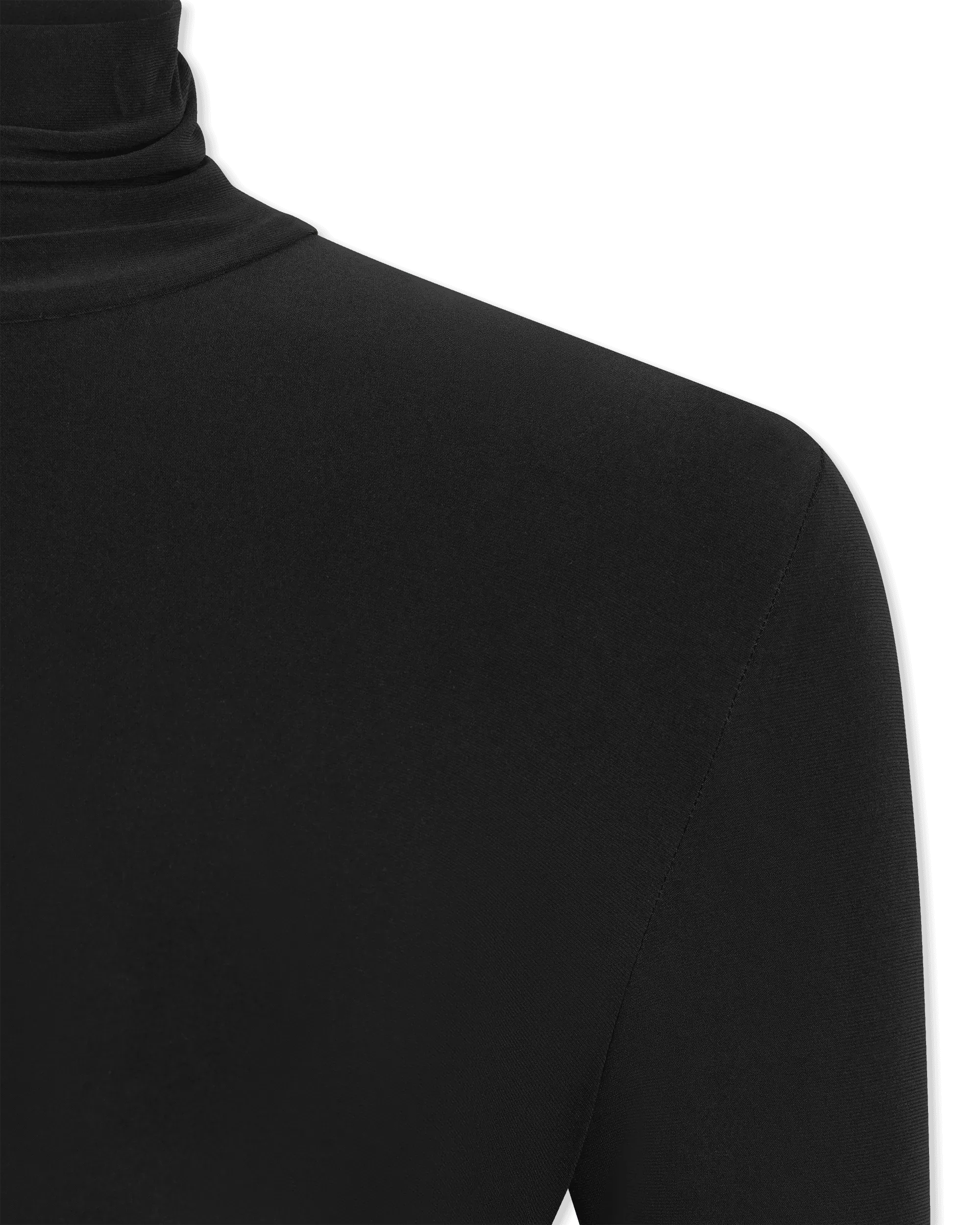 Long Sleeve Turtleneck Pickleball Dress - DIHSAN