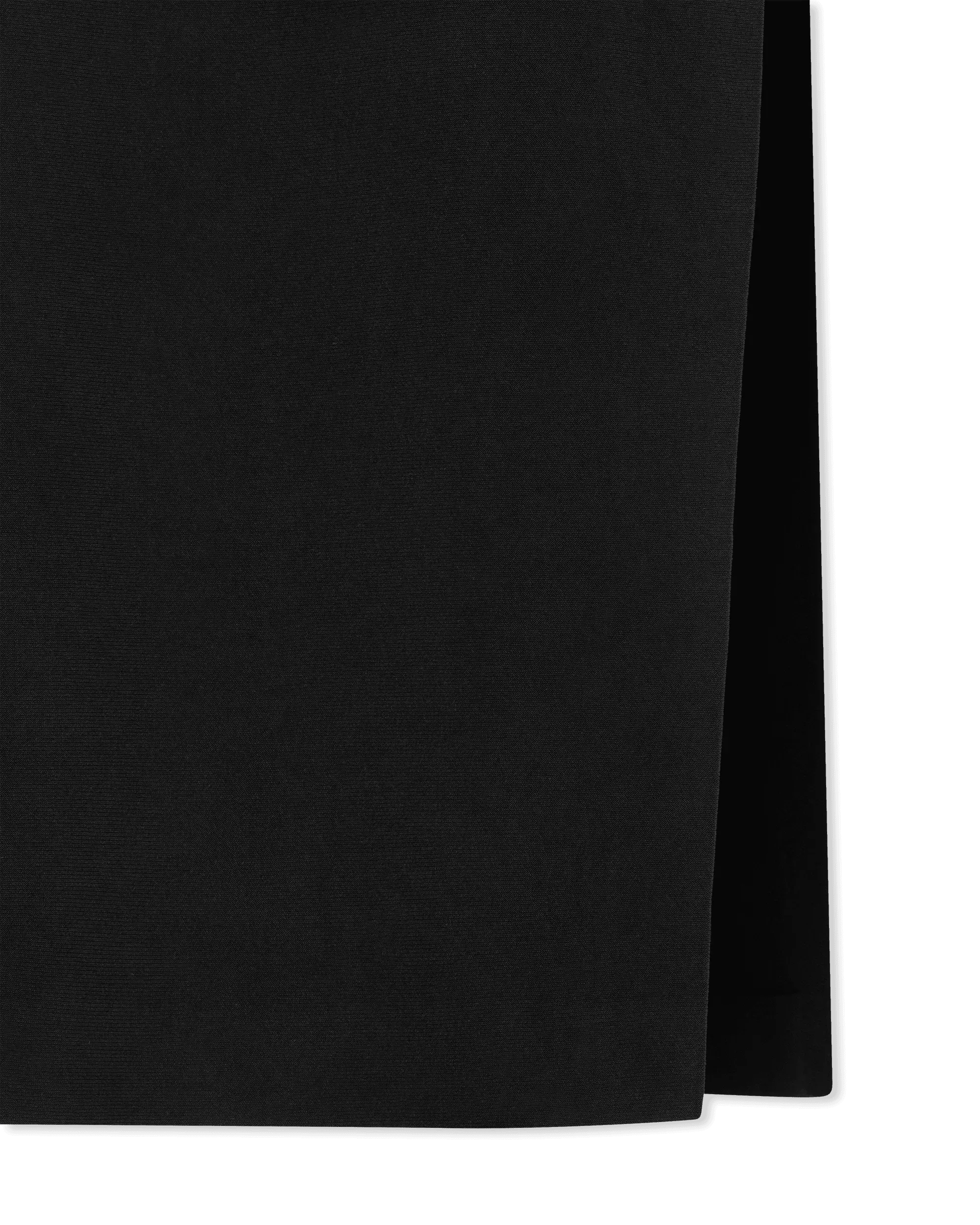 Long Sleeve Turtleneck Side Slit Gown - DIHSAN