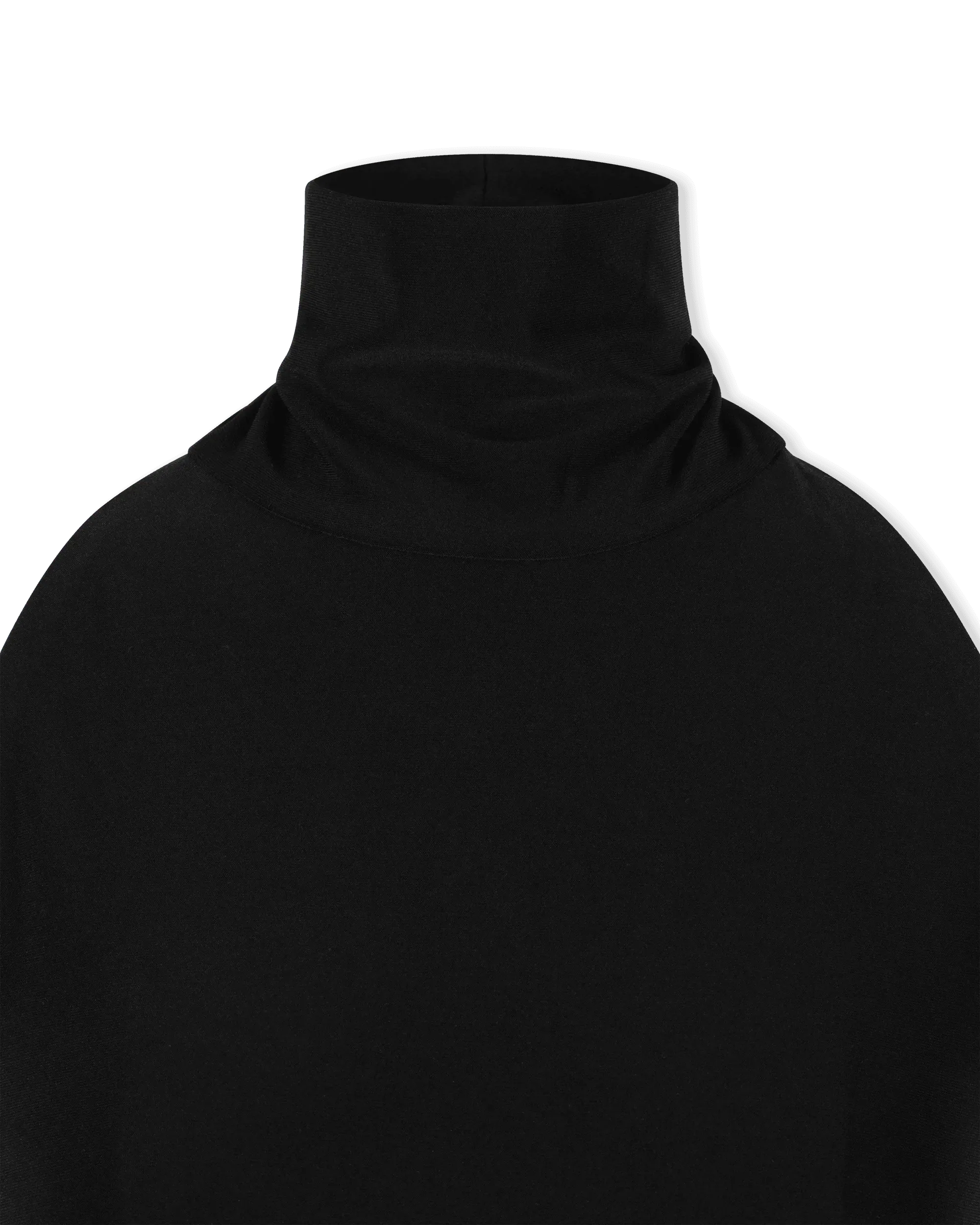 Halter Turtleneck Side Slit Gown - DIHSAN