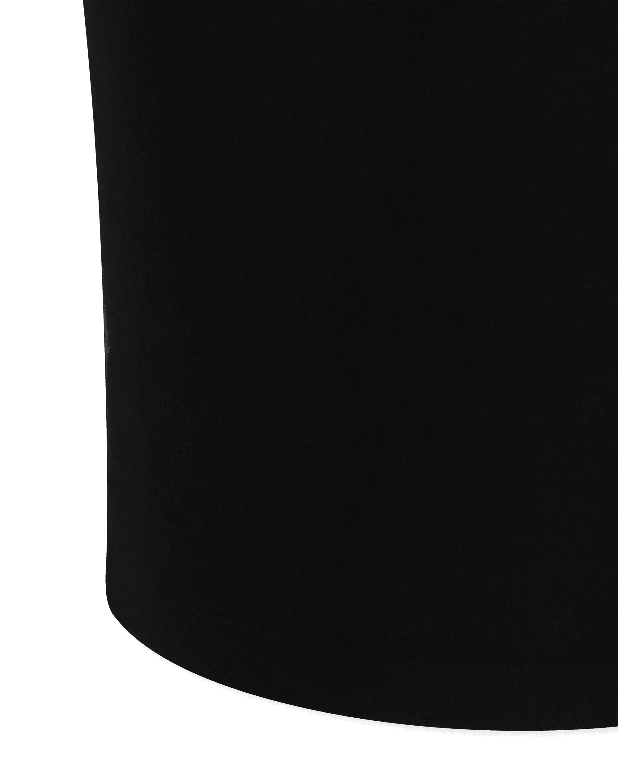 Halter Turtleneck Side Slit Gown - DIHSAN