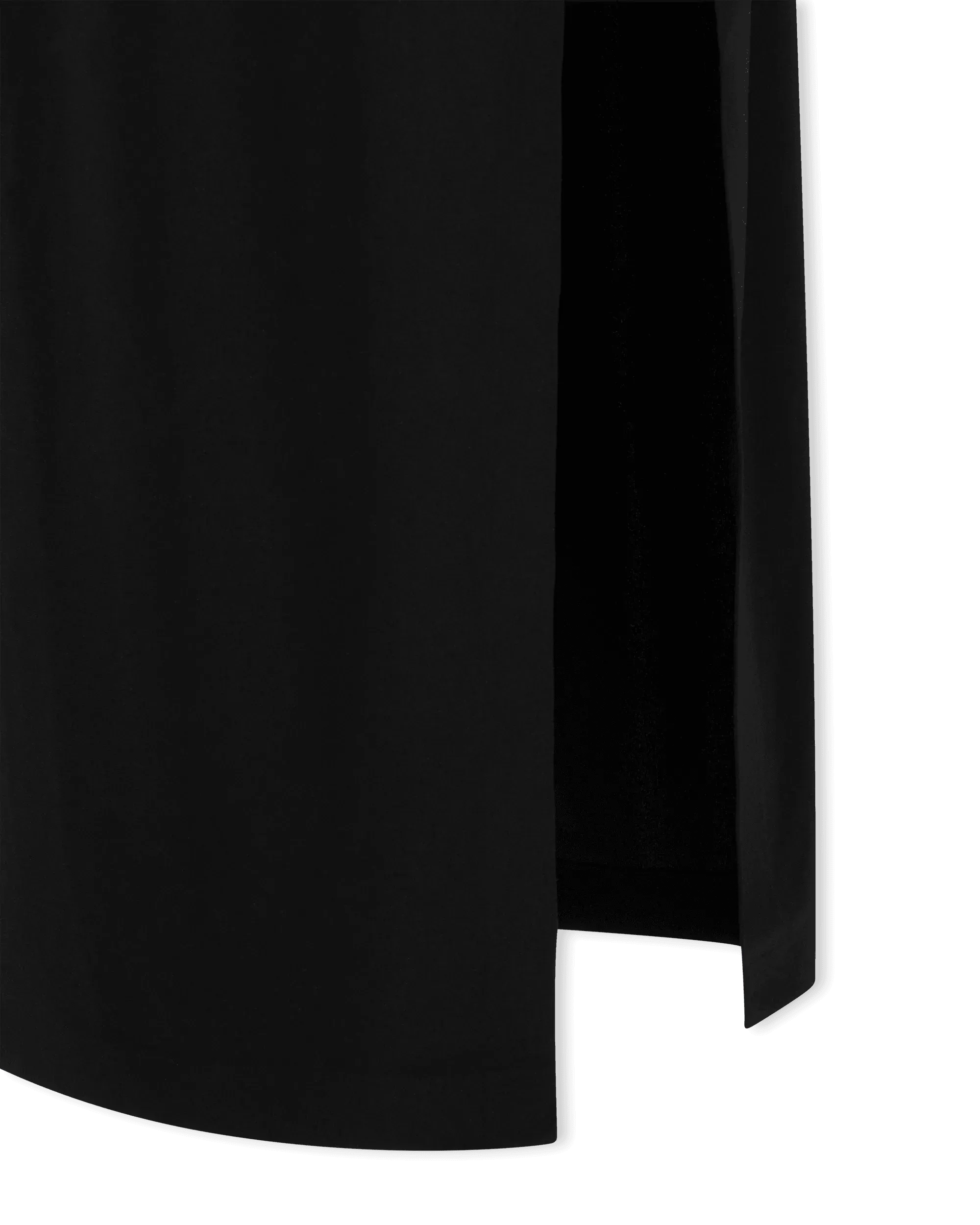 Halter Turtleneck Side Slit Gown - DIHSAN