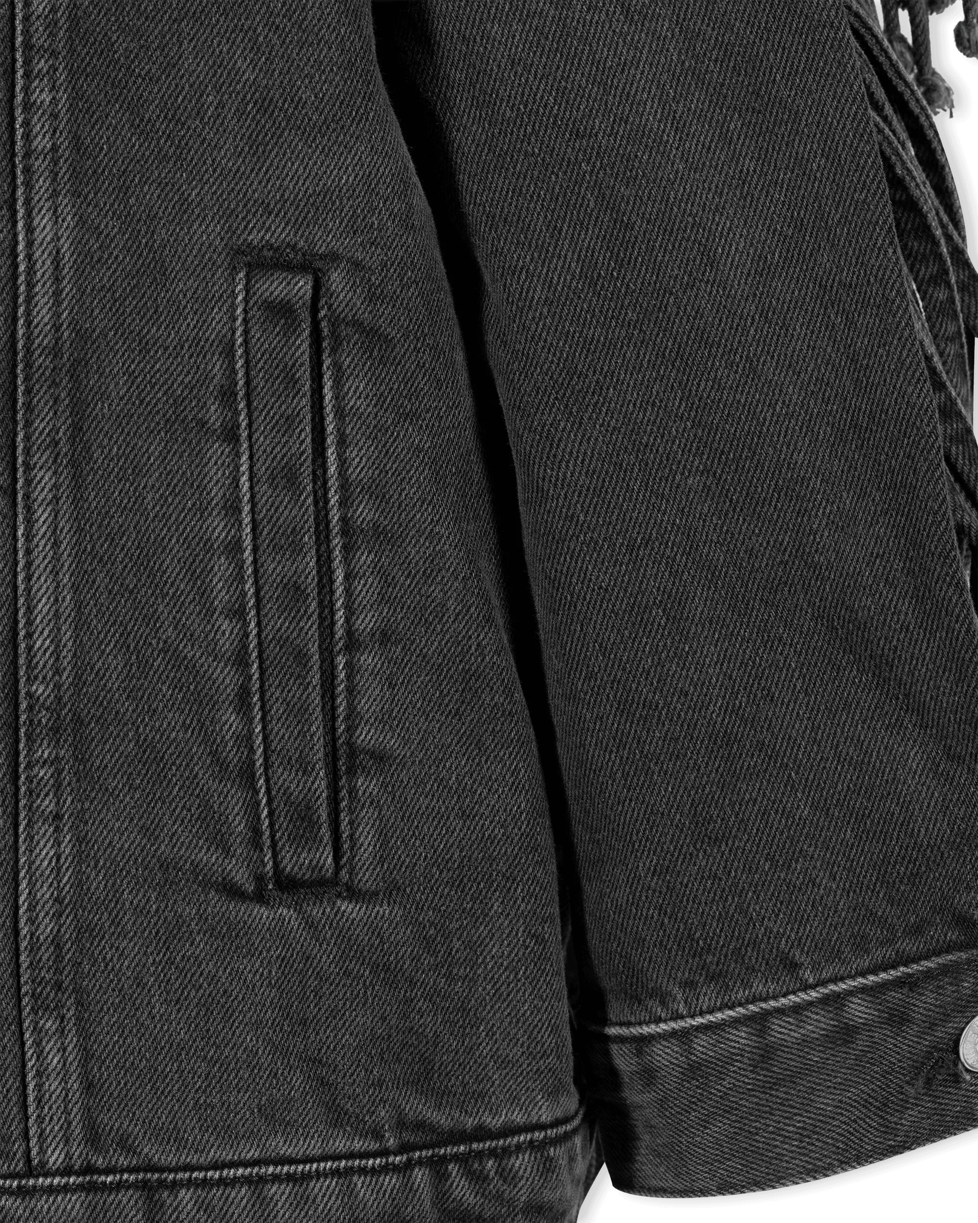 Icon 2 Fringe Denim Jacket - DIHSAN