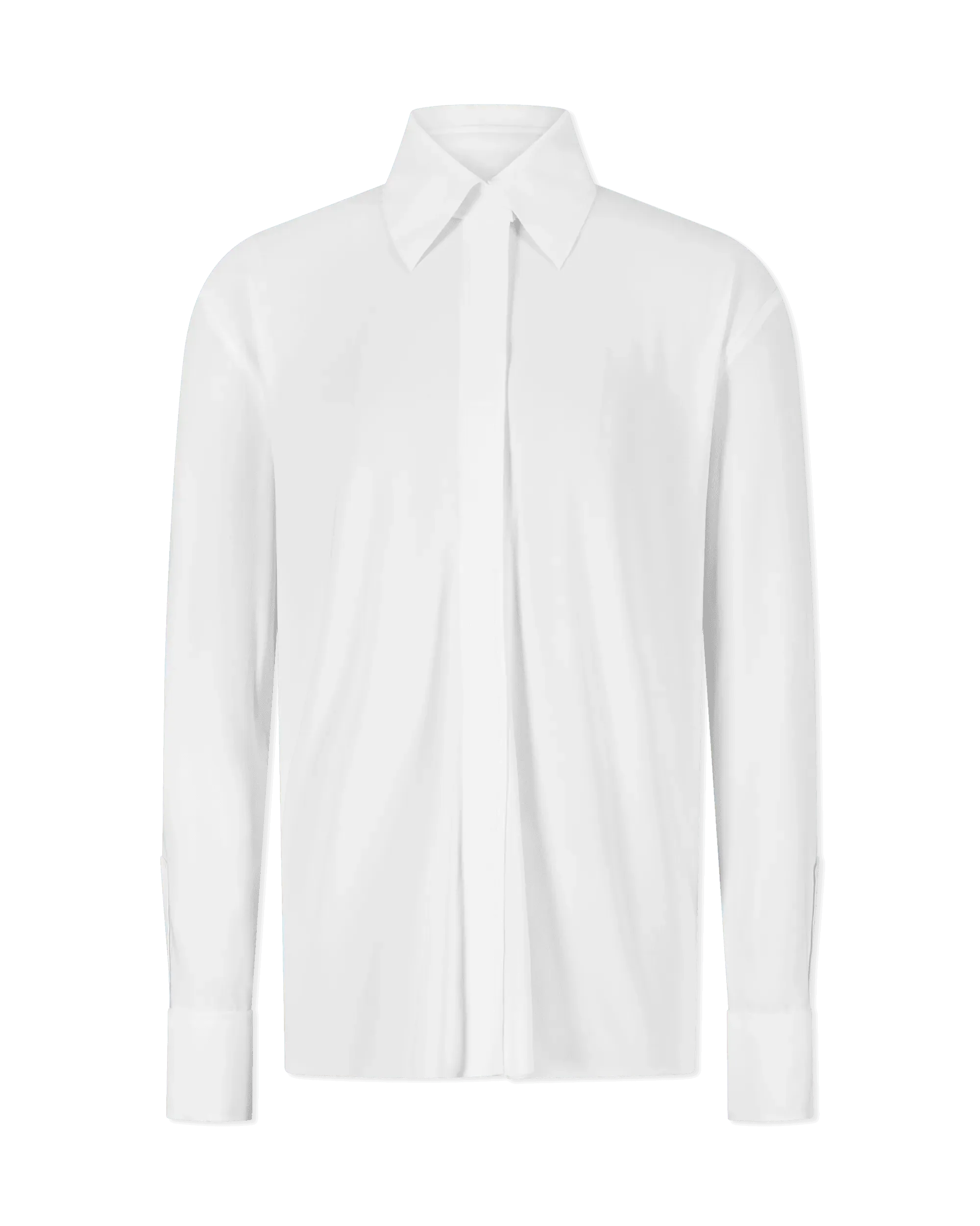 Collar Stand Dress Shirt - DIHSAN