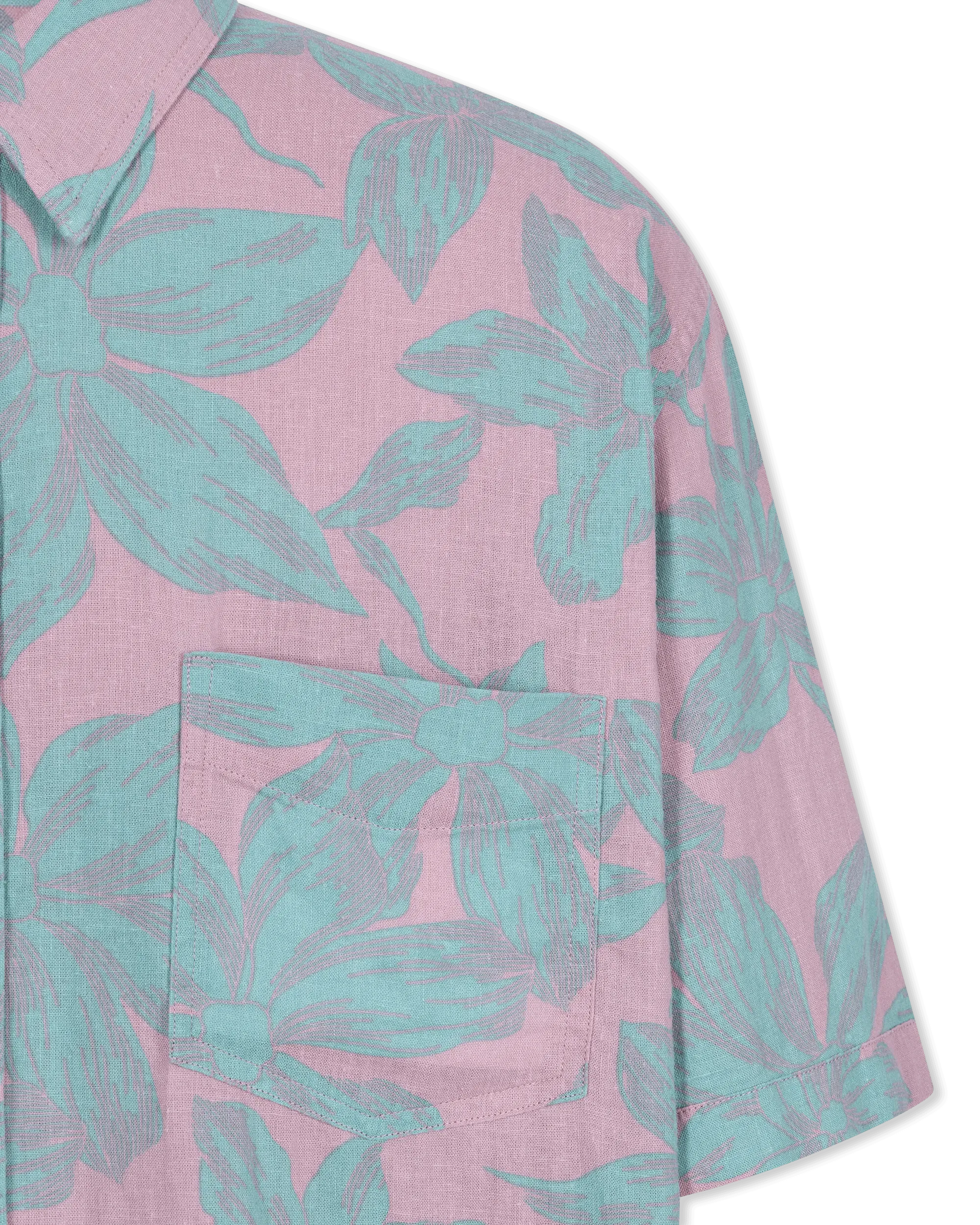 Carson Short Sleeve Button Down Shirt - DIHSAN