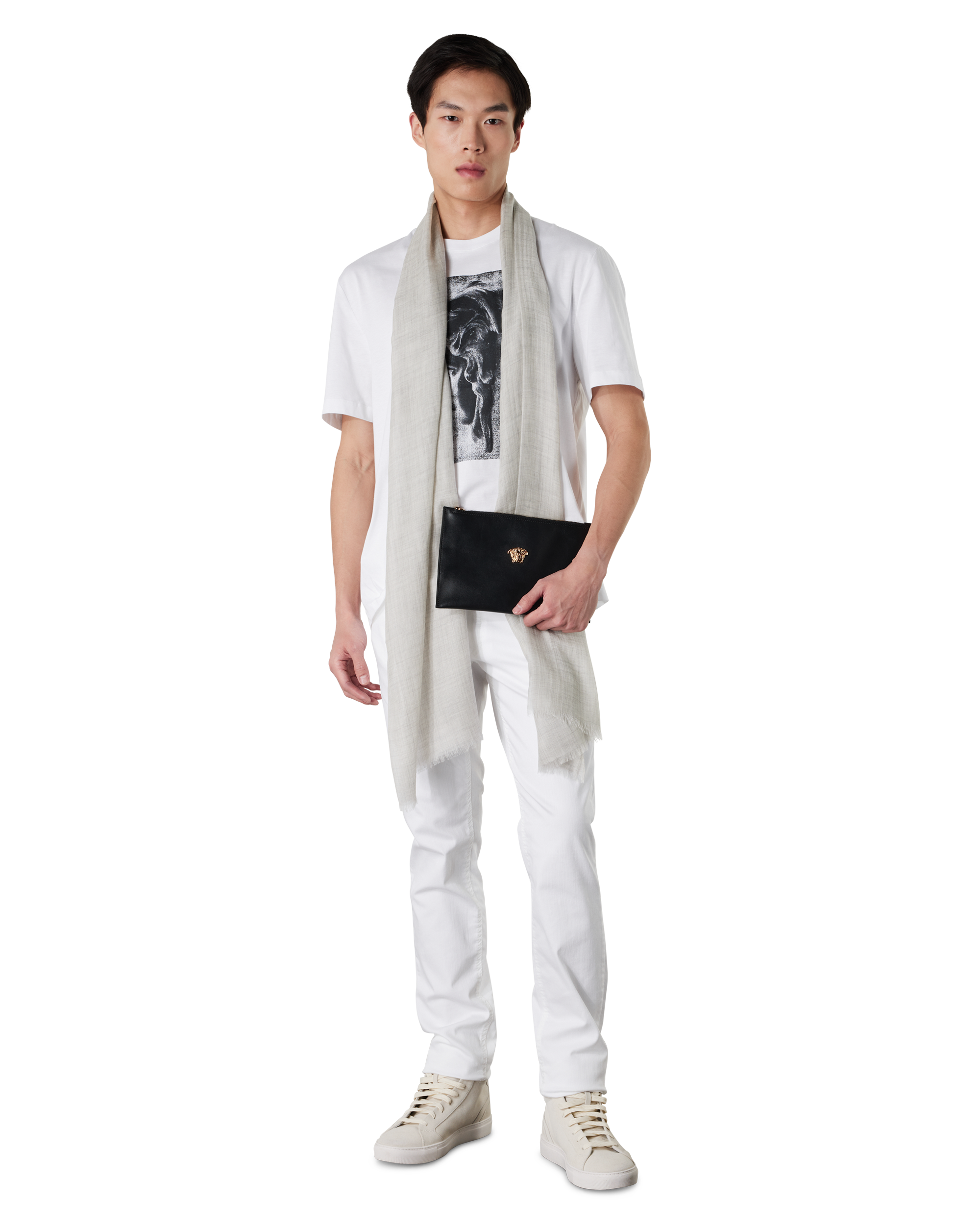 Medusa Via Gesu' Print T-Shirt