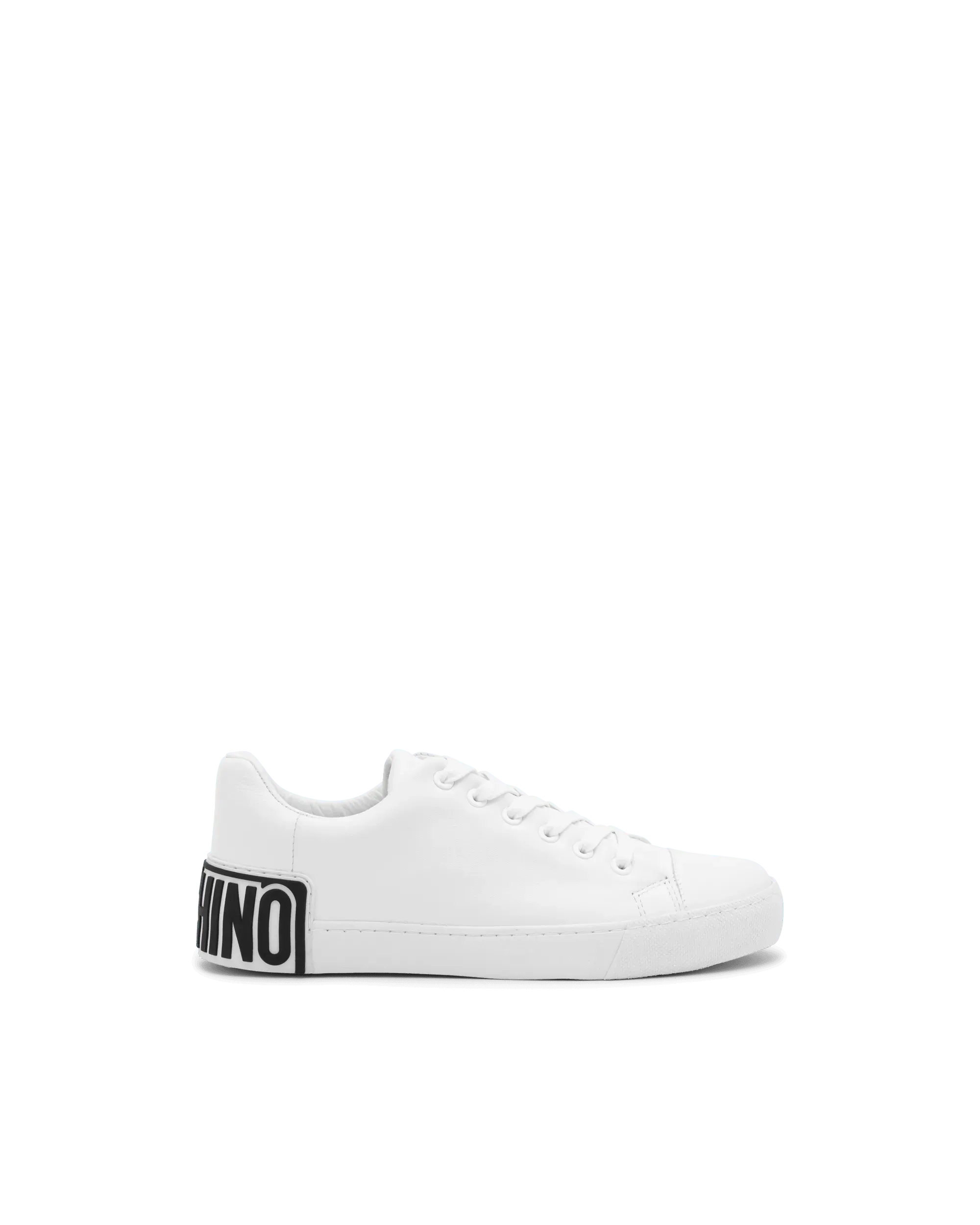 Logo Leather Low-Top Sneakers - DIHSAN