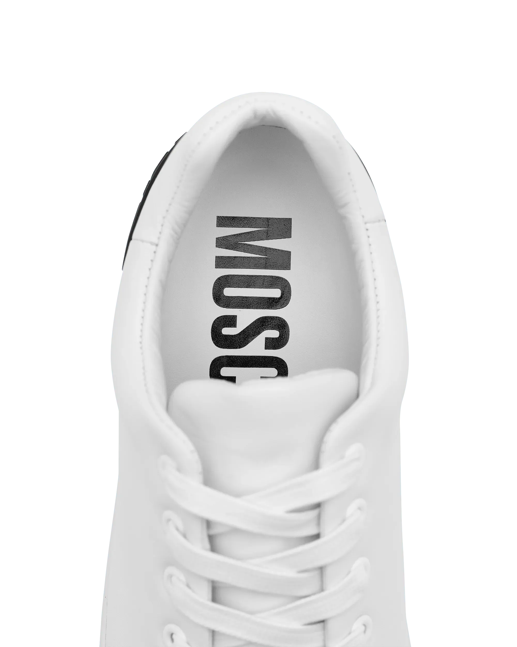 Logo Leather Low-Top Sneakers - DIHSAN
