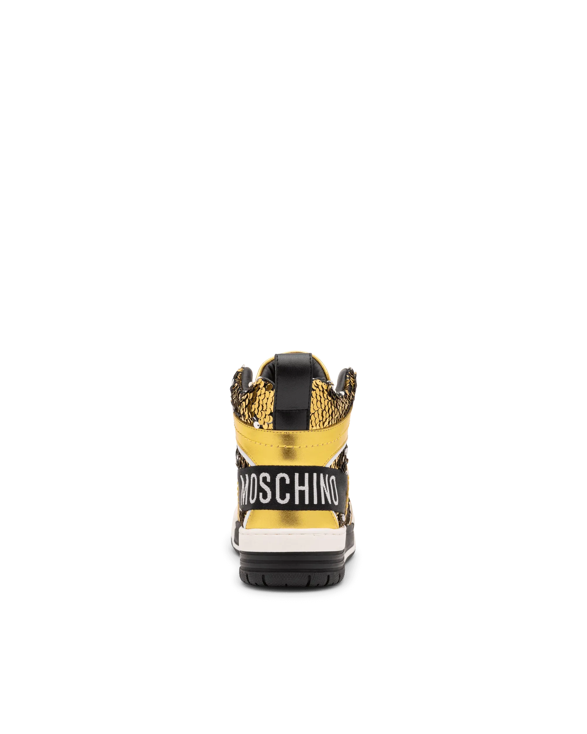 Streetball Sequin High-Top Sneakers - DIHSAN