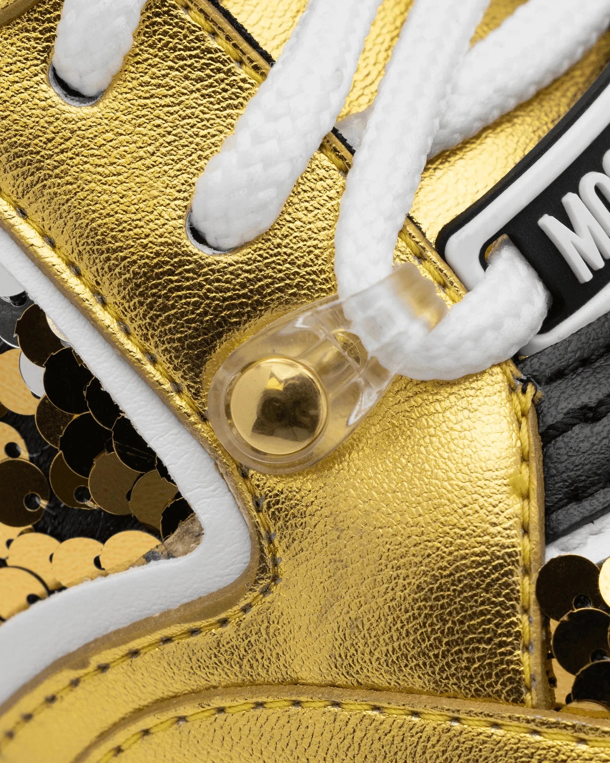 Streetball Sequin High-Top Sneakers - DIHSAN