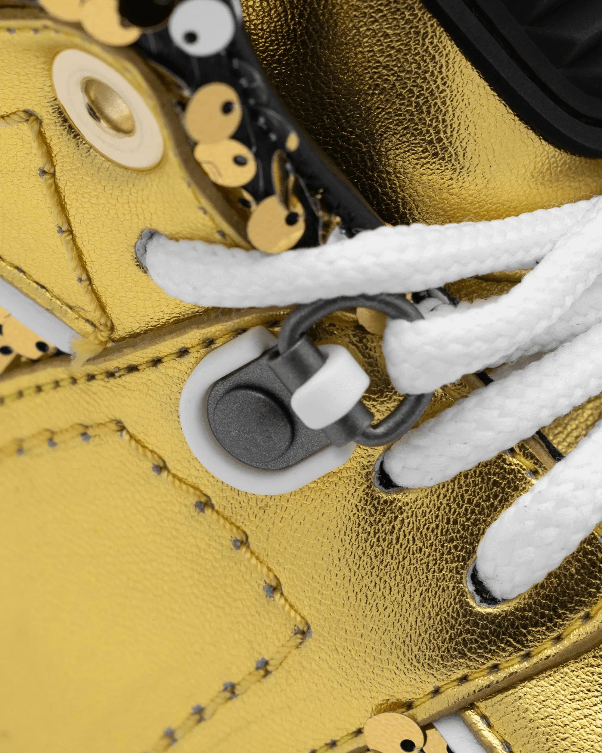 Streetball Sequin High-Top Sneakers - DIHSAN