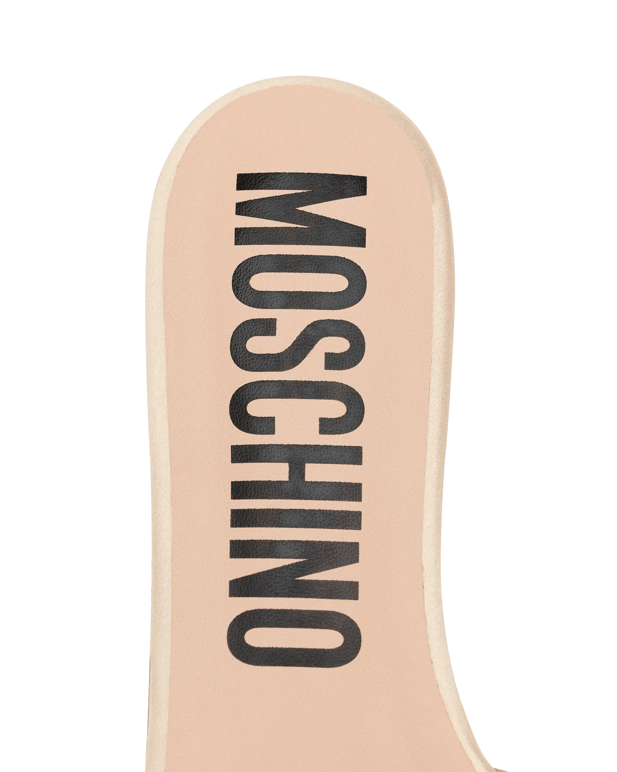 Logo Satin Mule Sandals - DIHSAN