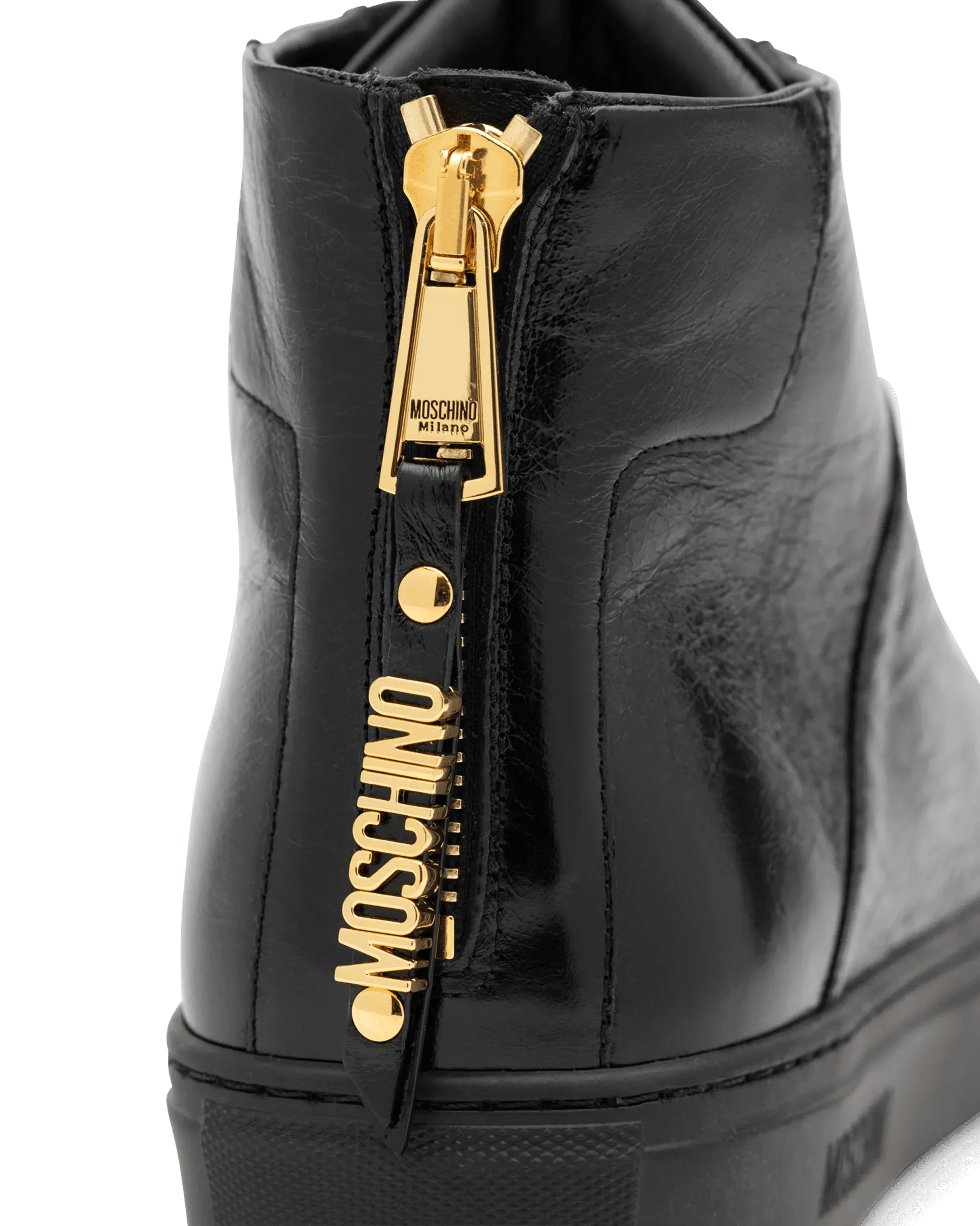 Tonal High-Top Sneakers - DIHSAN