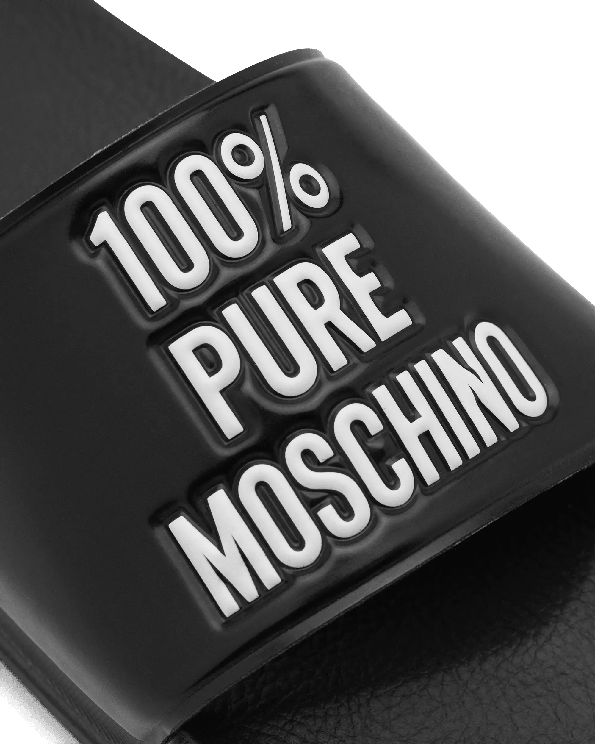 100% Pure Moschino Slides - DIHSAN