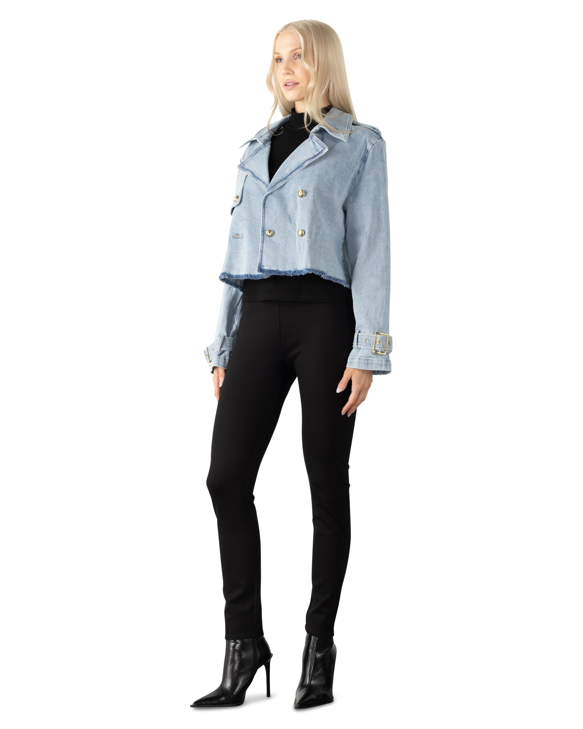 Generation Love Camila Cropped Denim Jacket