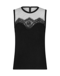 Marilyn Lace Combo Top - DIHSAN